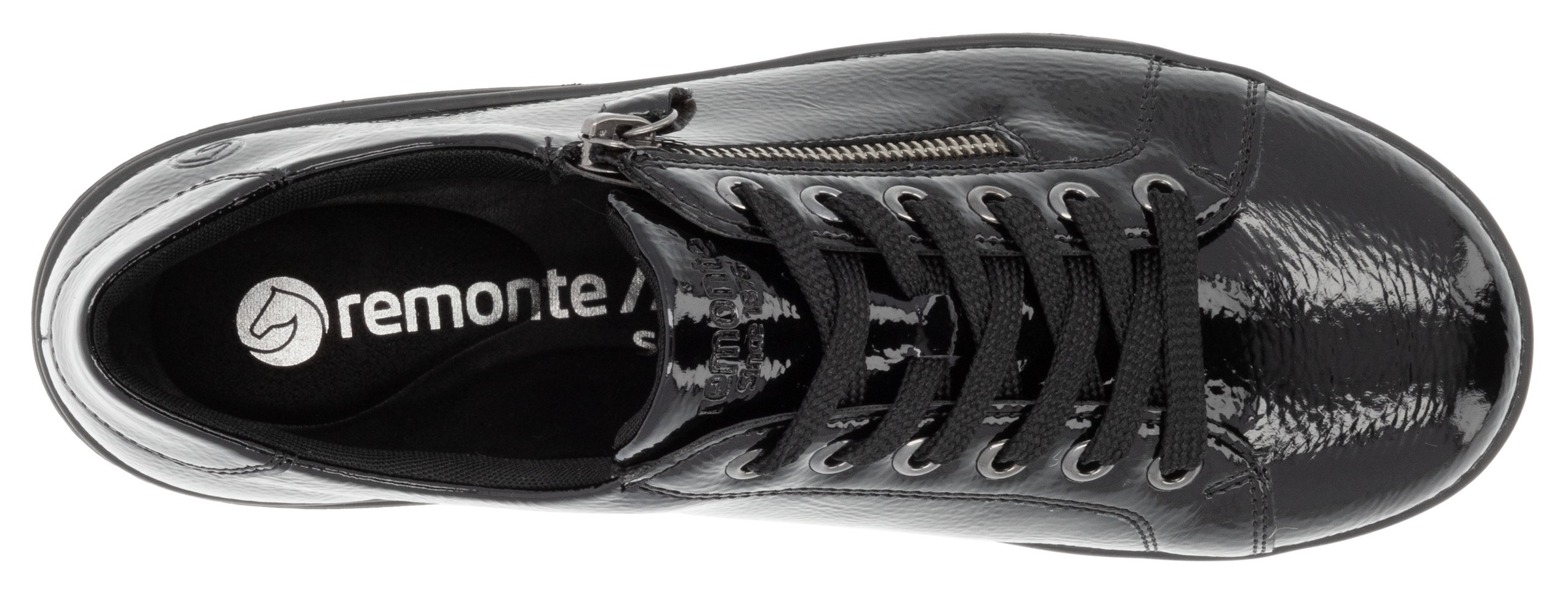 Remonte Keilsneaker, Freizeitschuh, Halbschuh, Komfortschuh mit herausnehmbarer Einlage