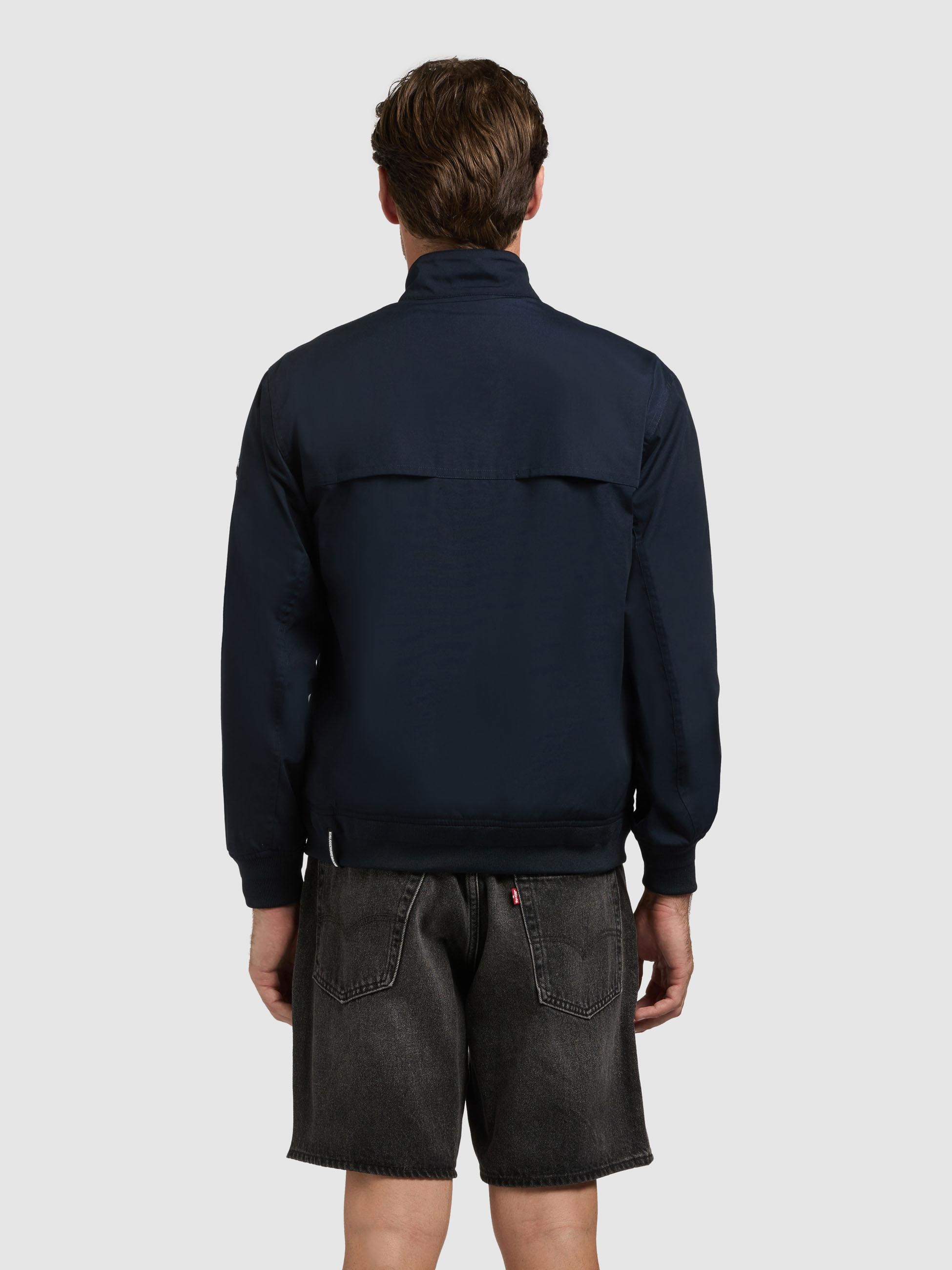 KHUJO Agano Herren Bomberjacke Mittelblau Gr. S 2