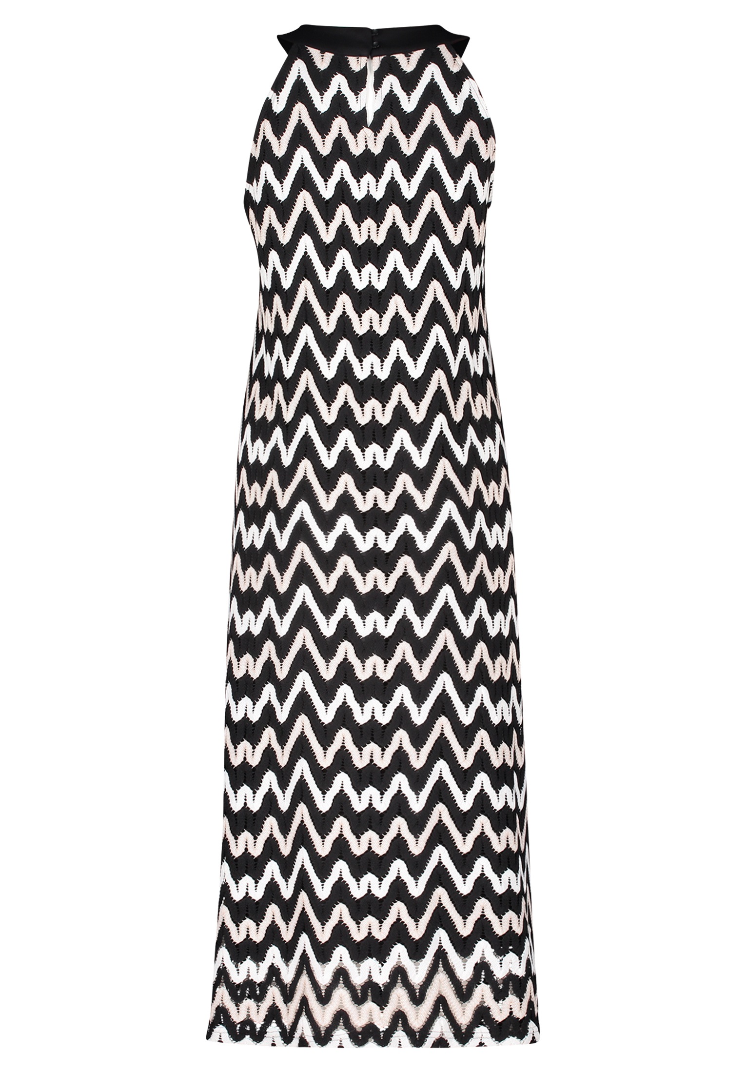 Betty&Co Neckholderkleid »Betty & Co Neckholder Kleid ohne Arm«, Nahtführung