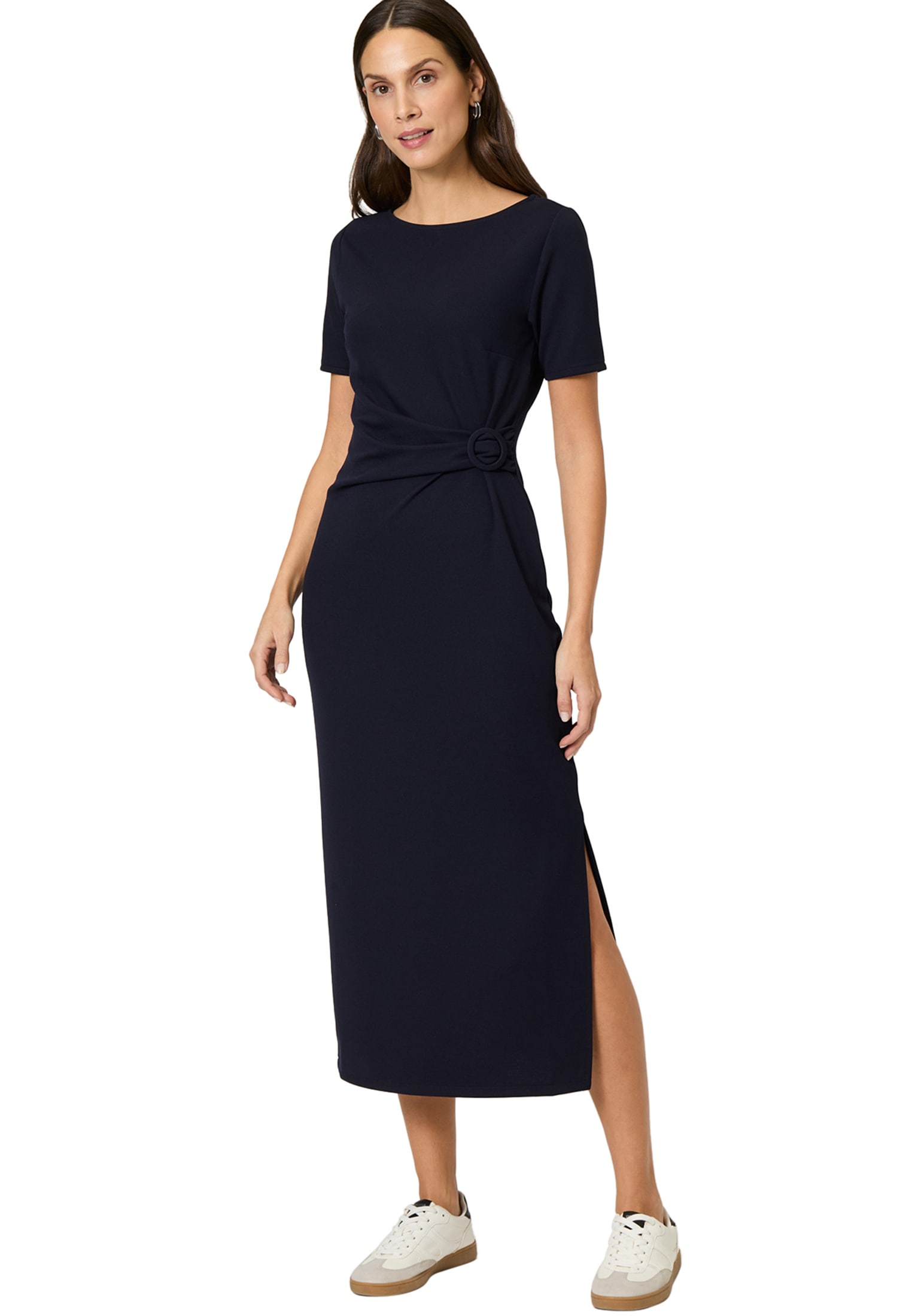 Zero Jerseykleid "zero Damen Jerseykleid mit Raffung", drapiert /gerafft günstig online kaufen
