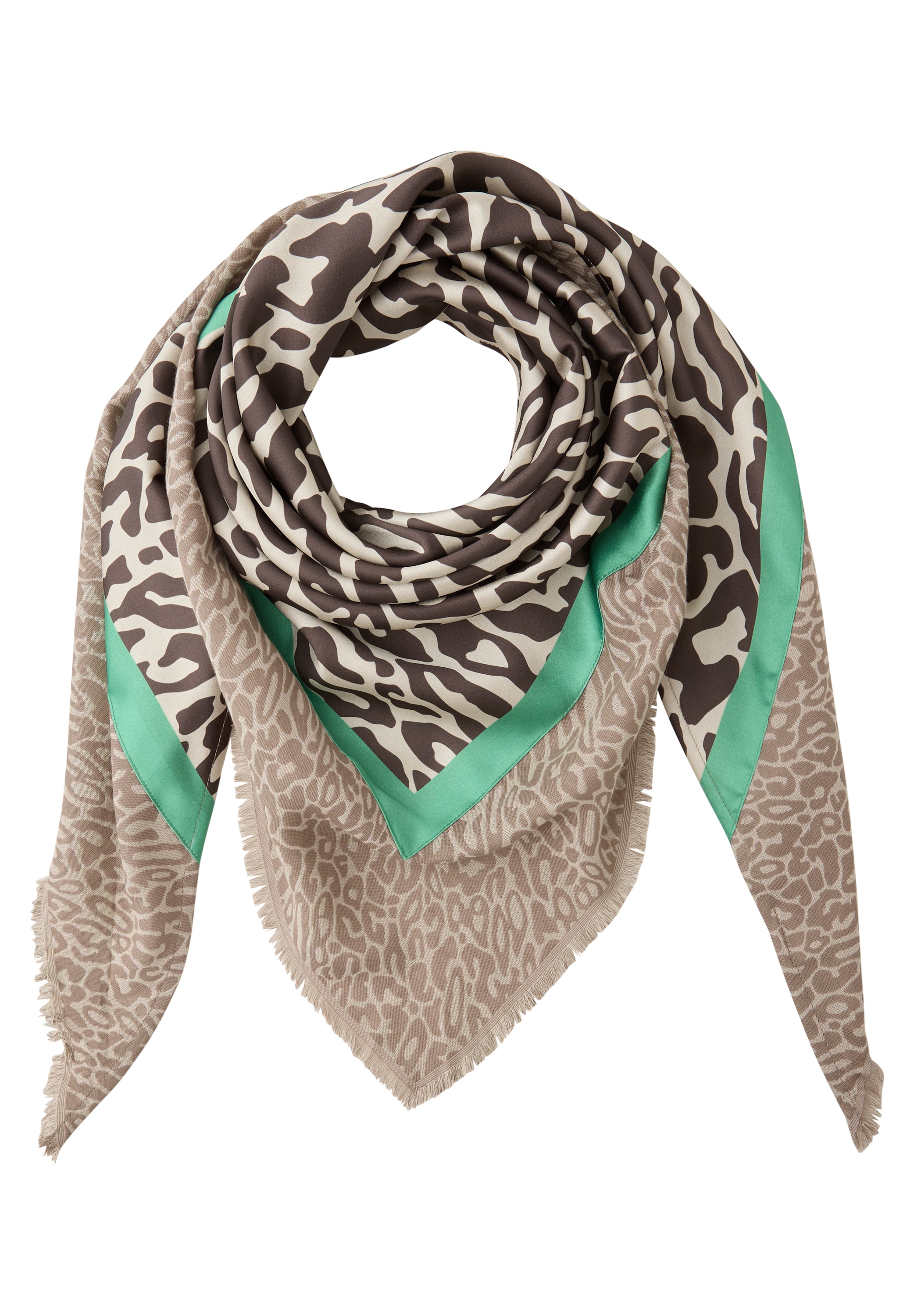 STREET ONE Halstuch mit Animal Print