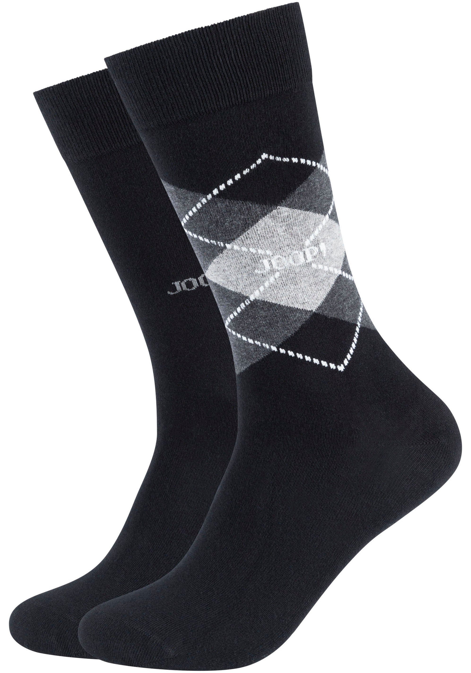 JOOP Socken "premium essentials", (2er Pack), Premium Qualität, verstärkte günstig online kaufen