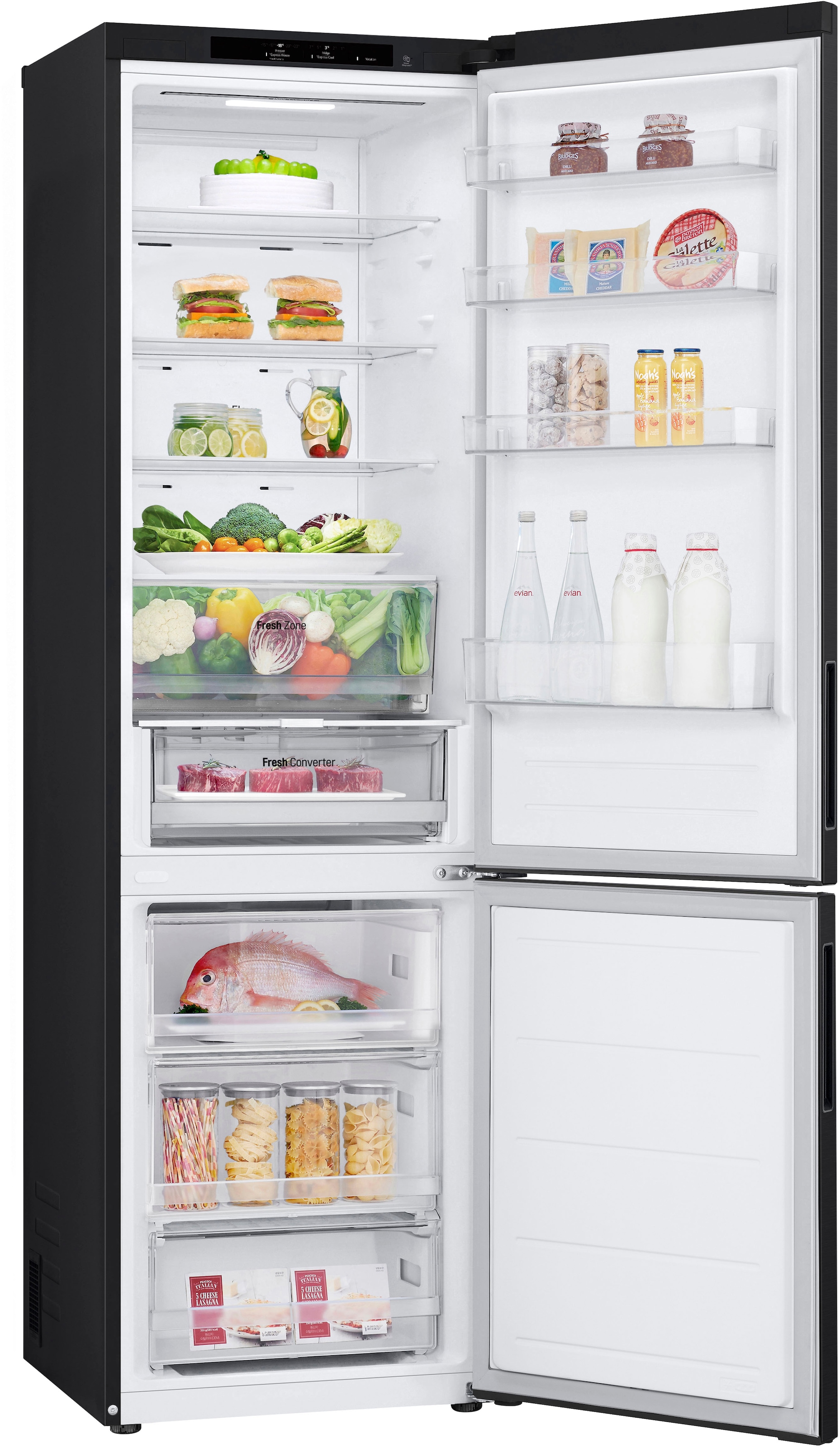 LG Kühl-/Gefrierkombination »GBV22NCBEP«, FRESHConverter® Schublade: variable Temperatur für mehr Frische