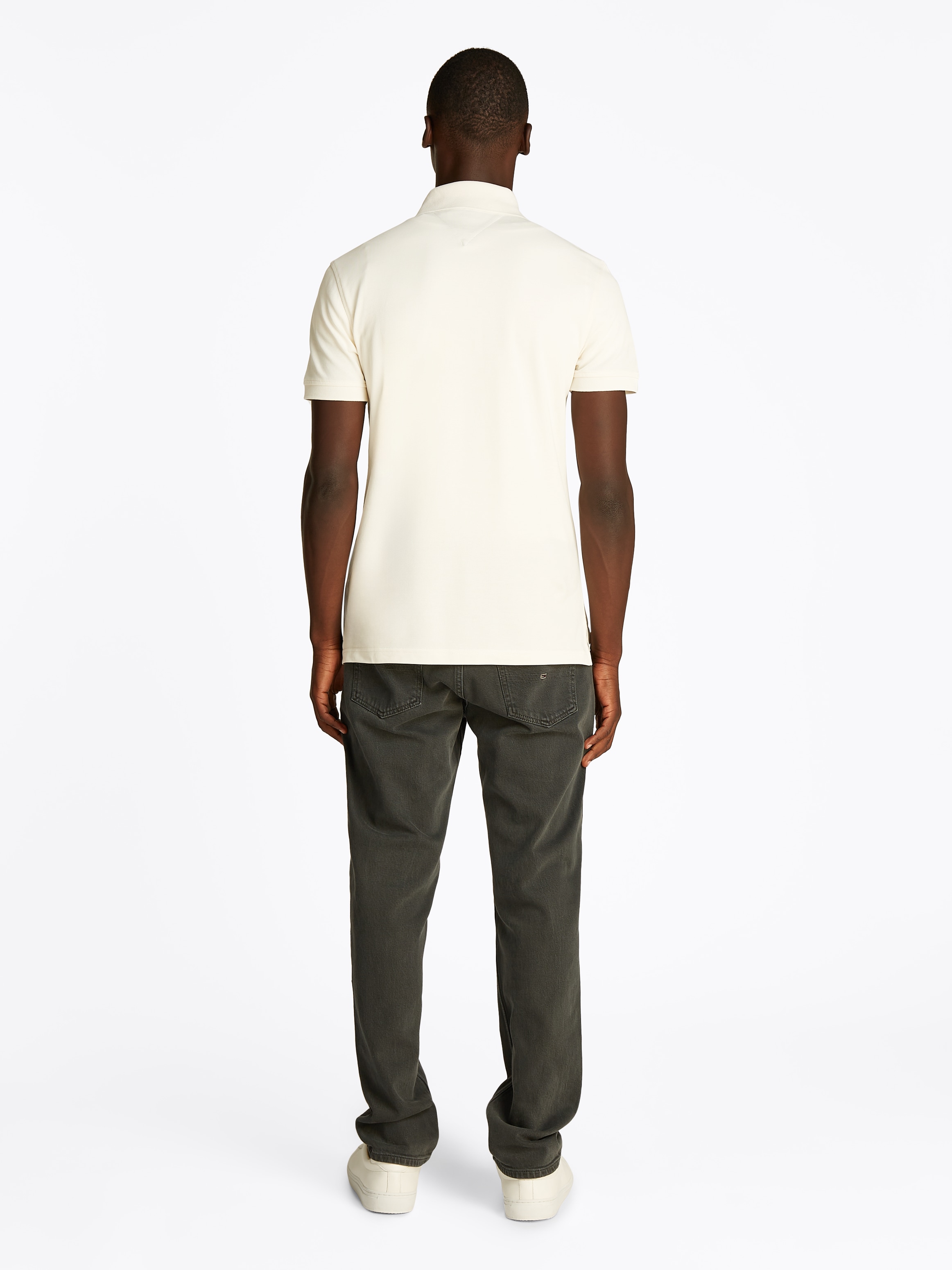 Tommy Hilfiger Poloshirt »1985 SLIM POLO«, aus leicht strukturiertem Piqué-Material
