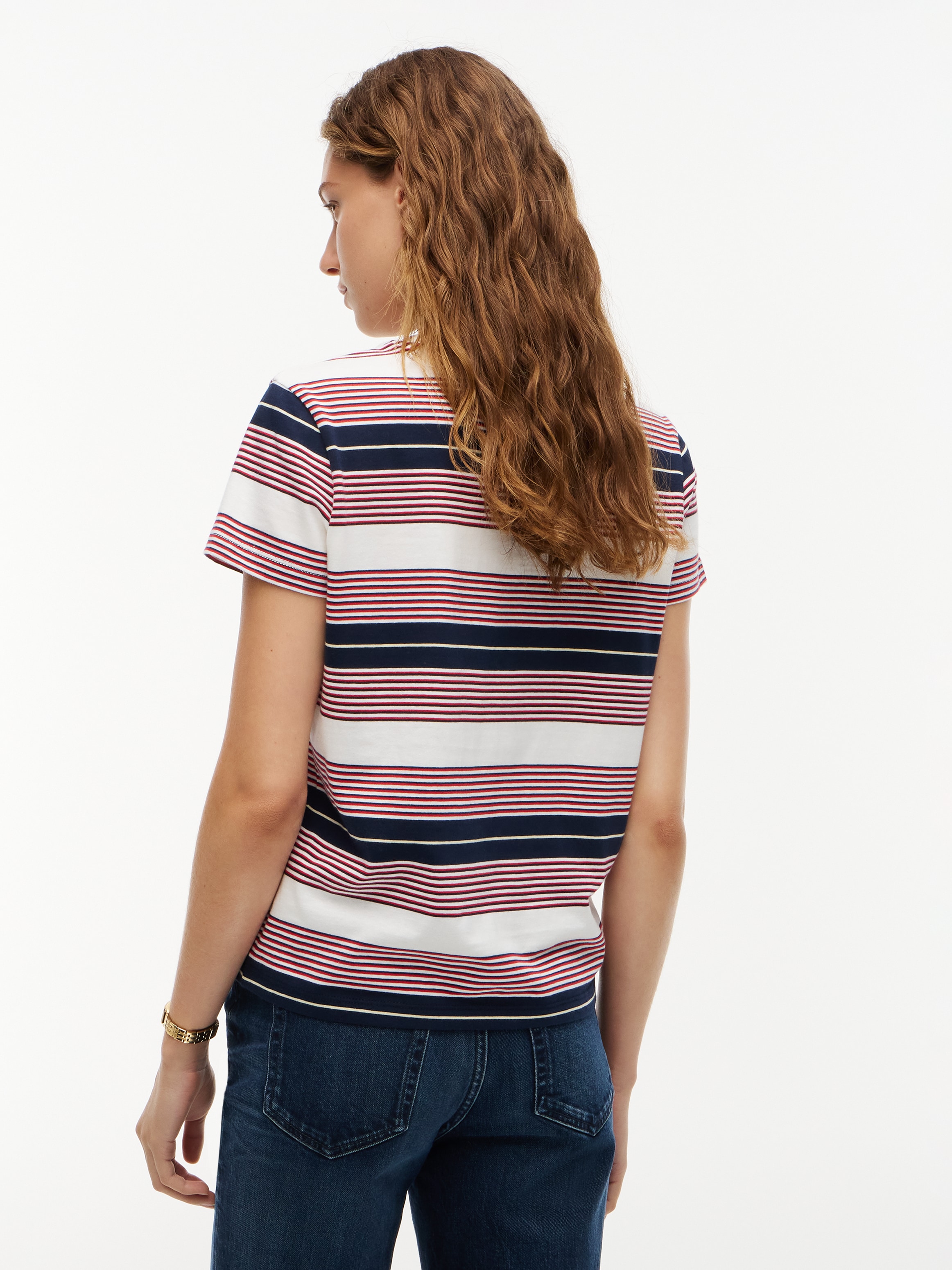 Tommy Jeans Rundhalsshirt »TJW REG ESS JERSEY SS TEE EXT« Baumwolle