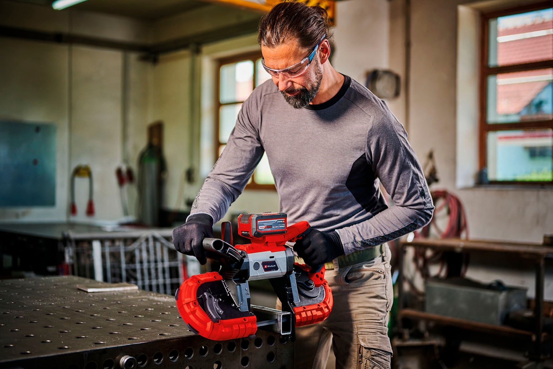 Einhell Akku-Bandsäge »TE-MB 18/127 Li-Solo« ohne Akku und Ladegerät