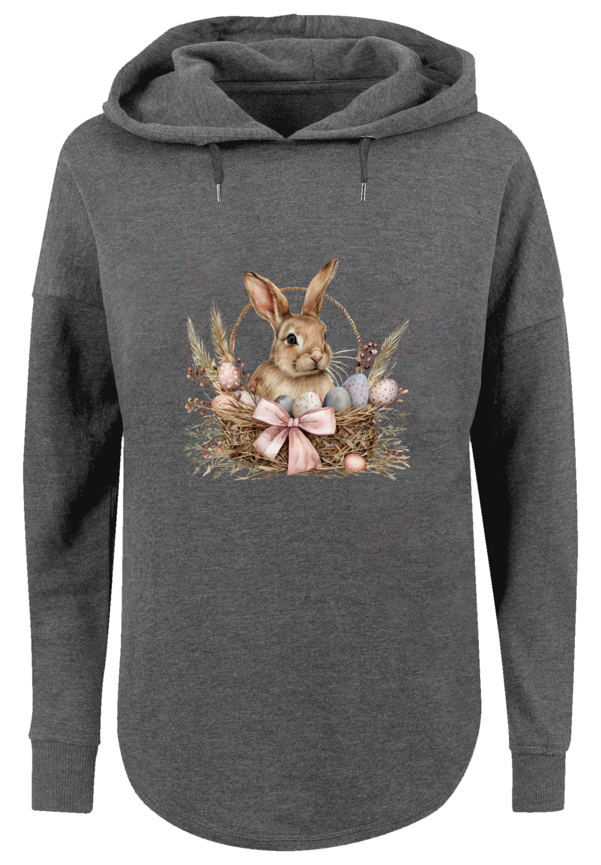 F4NT4STIC Kapuzenpullover »Osterhasen Korb Dekor«, Premium Qualität