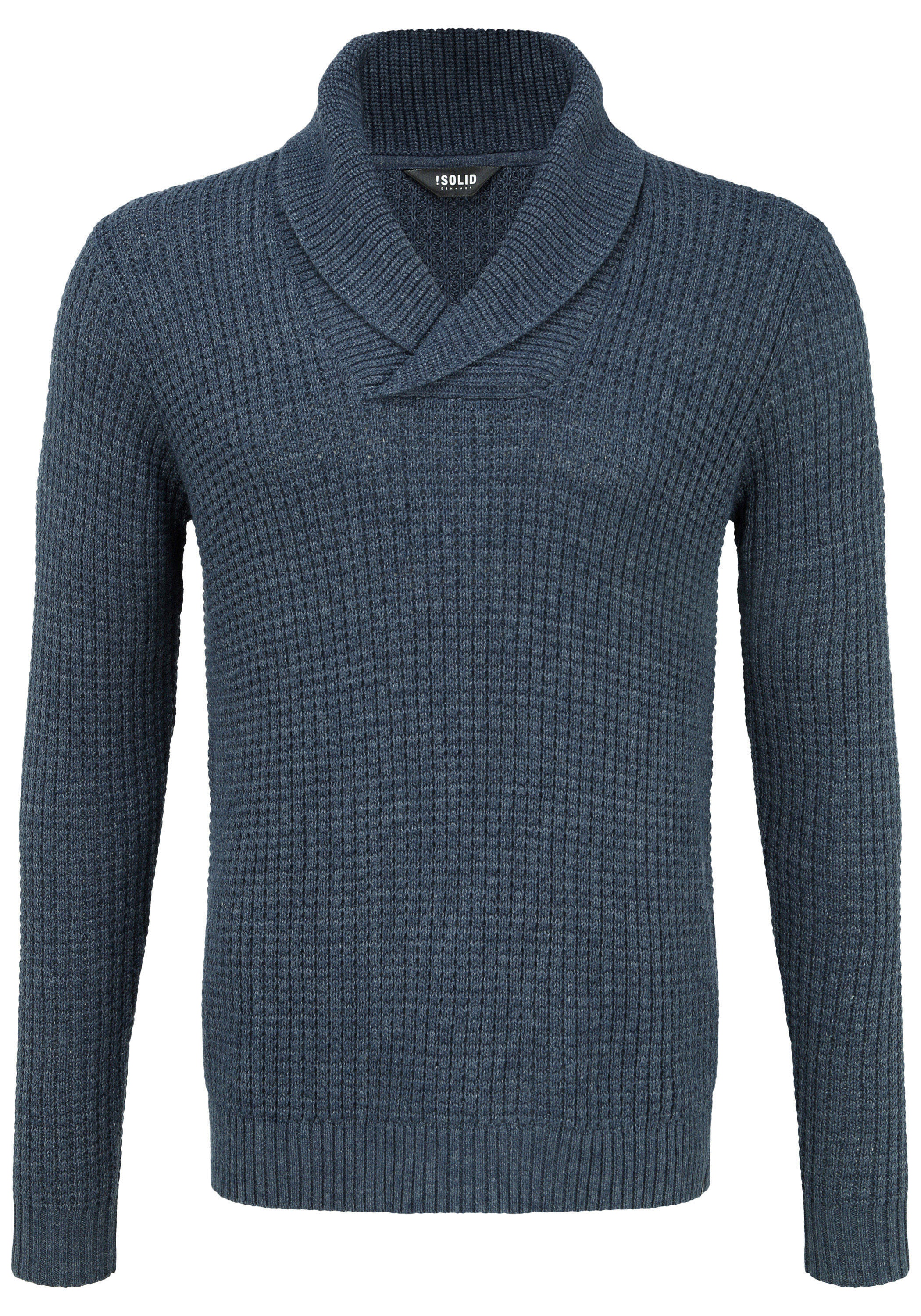 Solid Strickfleece-Pullover "Strickpullover SDMapari"