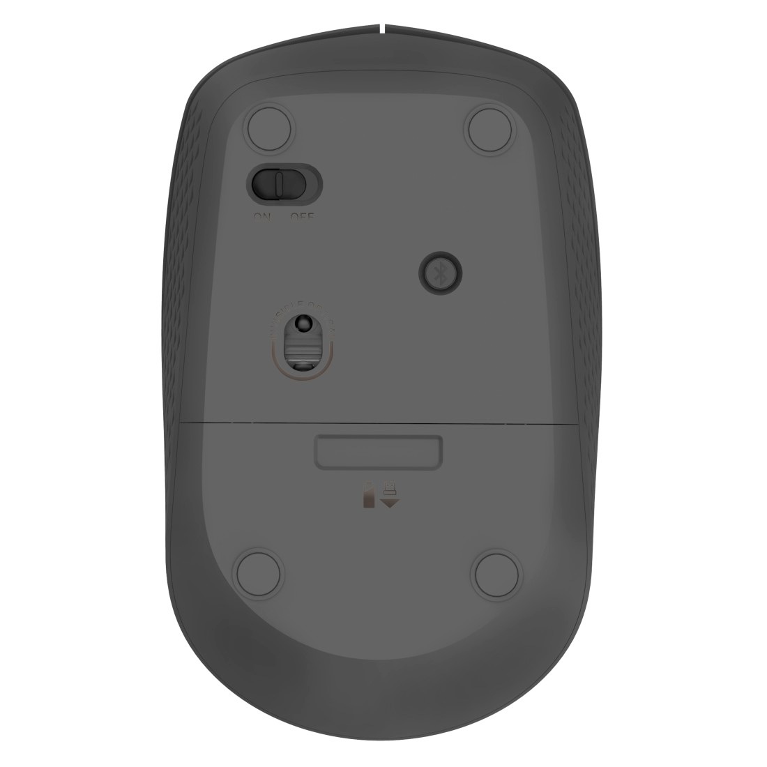Rapoo Ergonomische Maus »M100 Silent kabello...
