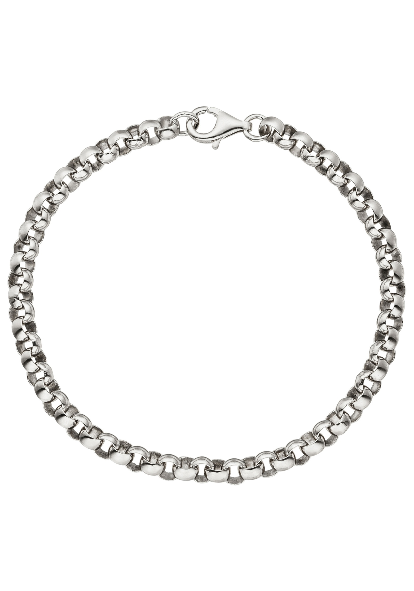 JOBO Silberarmband, Erbsarmband 925 Silber 21 cm