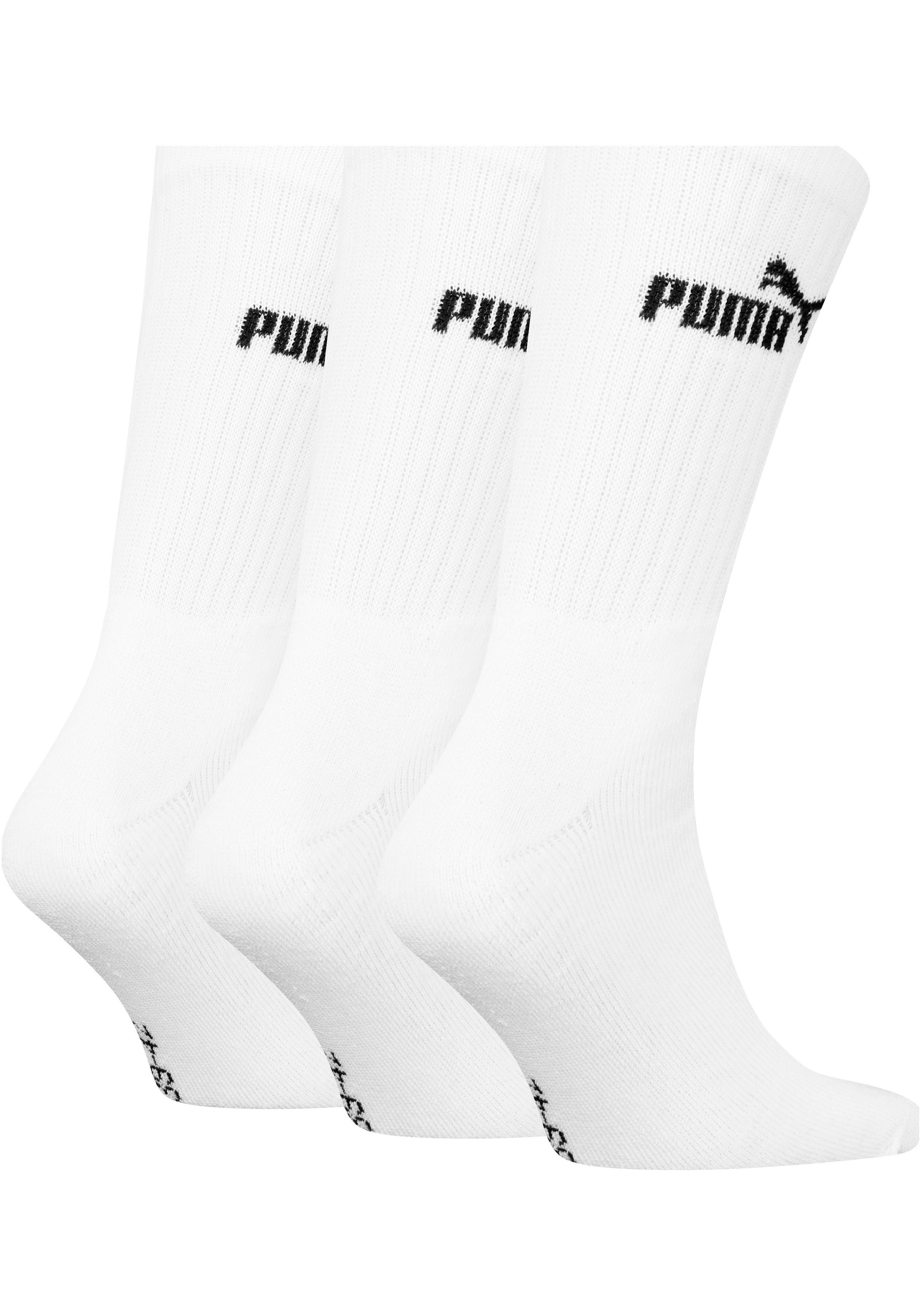 PUMA Freizeitsocken 3 Stk. tlg. Atmungsaktiv, feuchtigkeitsregulierend, Str günstig online kaufen