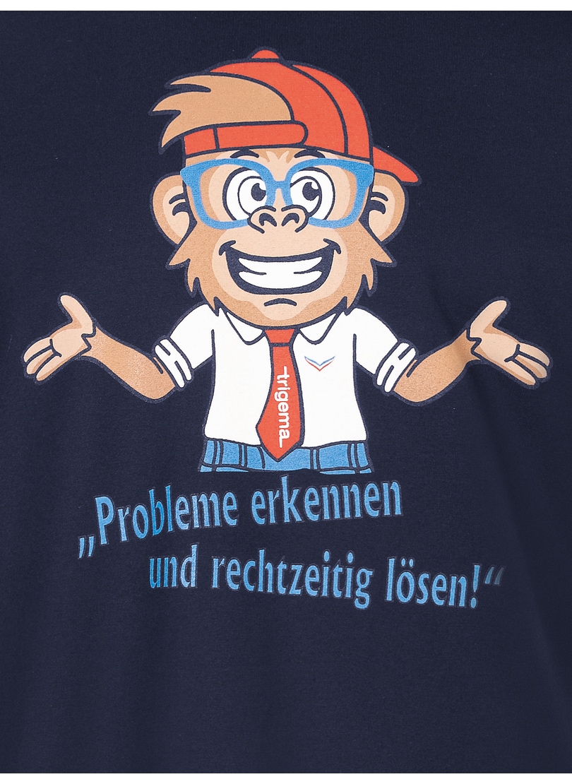 »TRIGEMA Trigema | online Shirt BAUR lustigem Affen-Print« T-Shirt bestellen Spruch mit