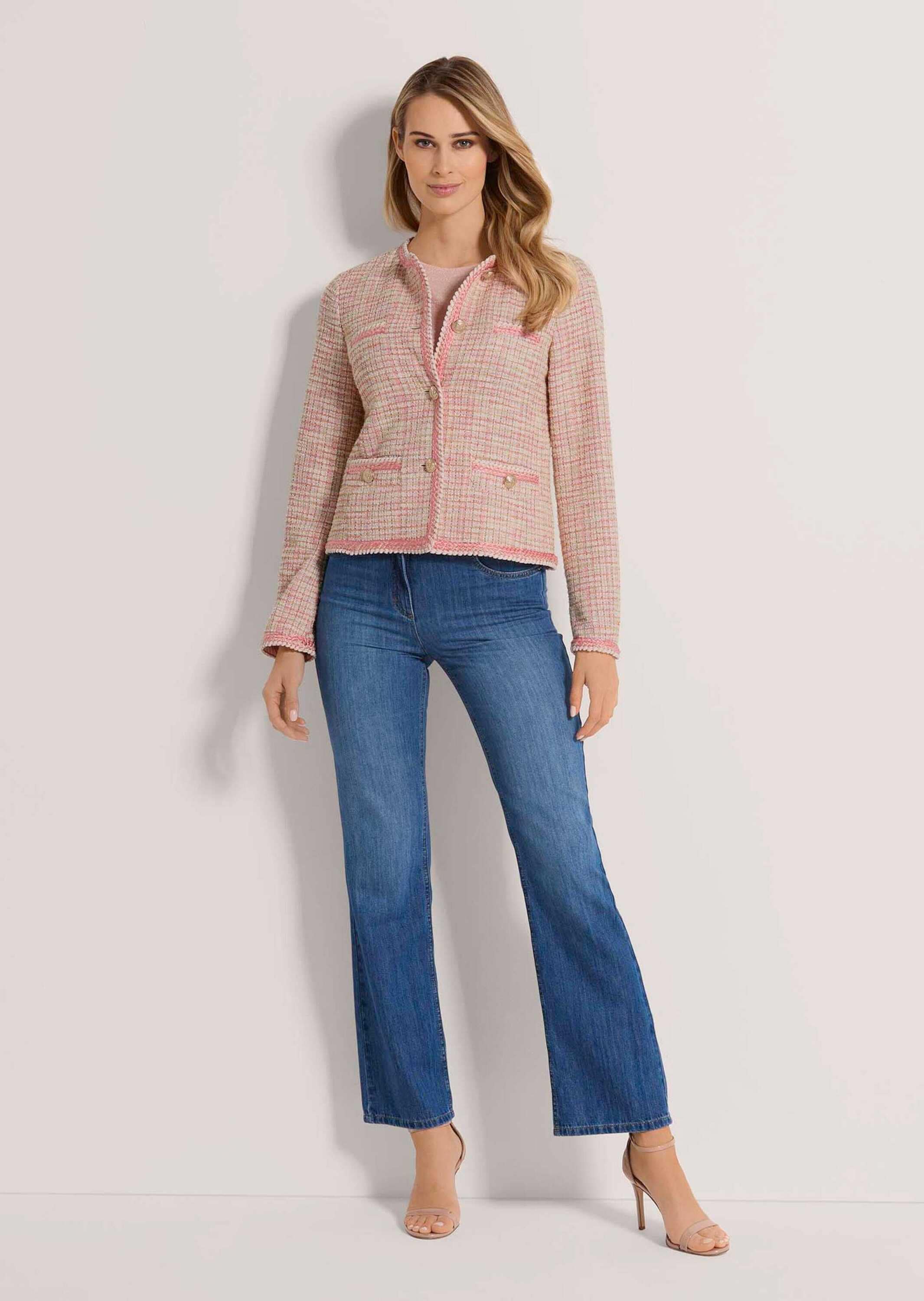 MADELEINE Jerseyblazer »Blazer Kurzblazer im Couture-Style«