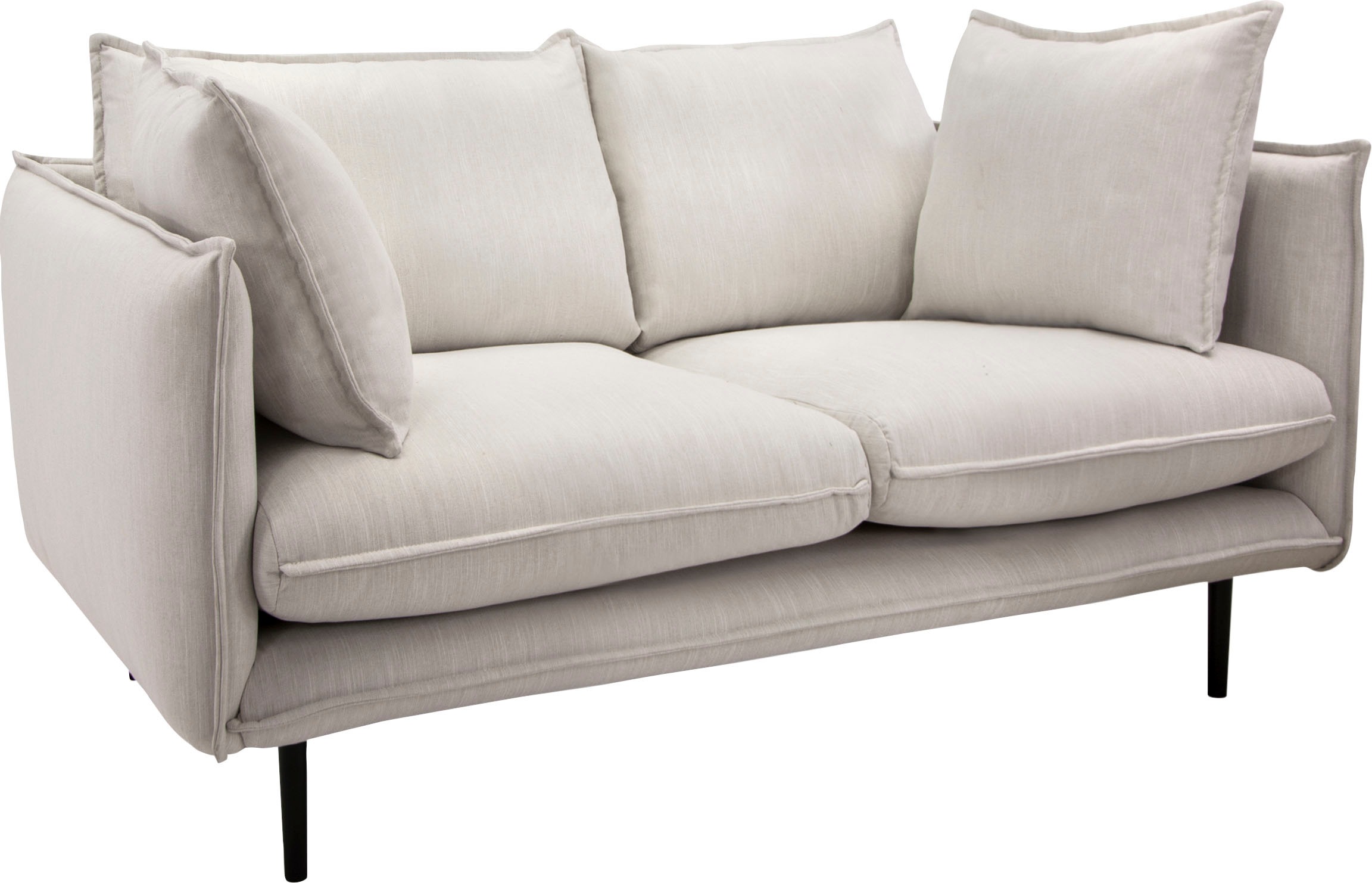 Home affaire 2-Sitzer "Somba" mit dickem Keder und eleganter Optik günstig online kaufen