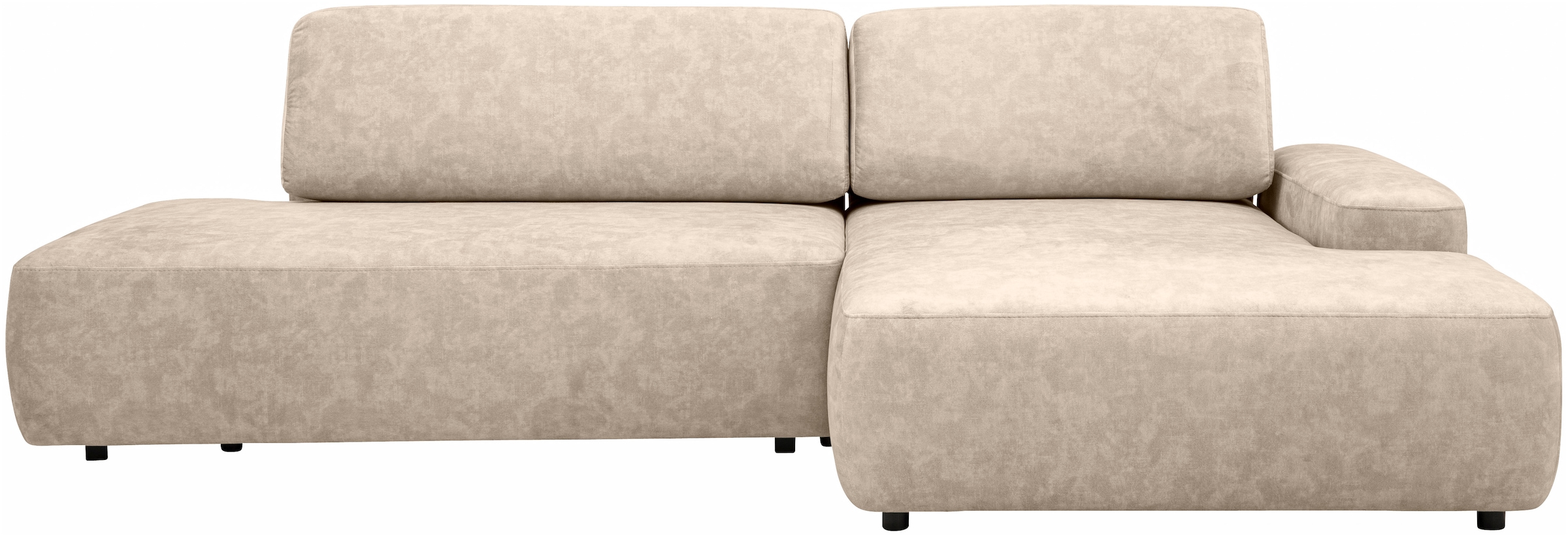 INOSIGN Ecksofa "TORGE, Schlafsofa Cord, Samtvelours u. Strukur fein, Couch günstig online kaufen