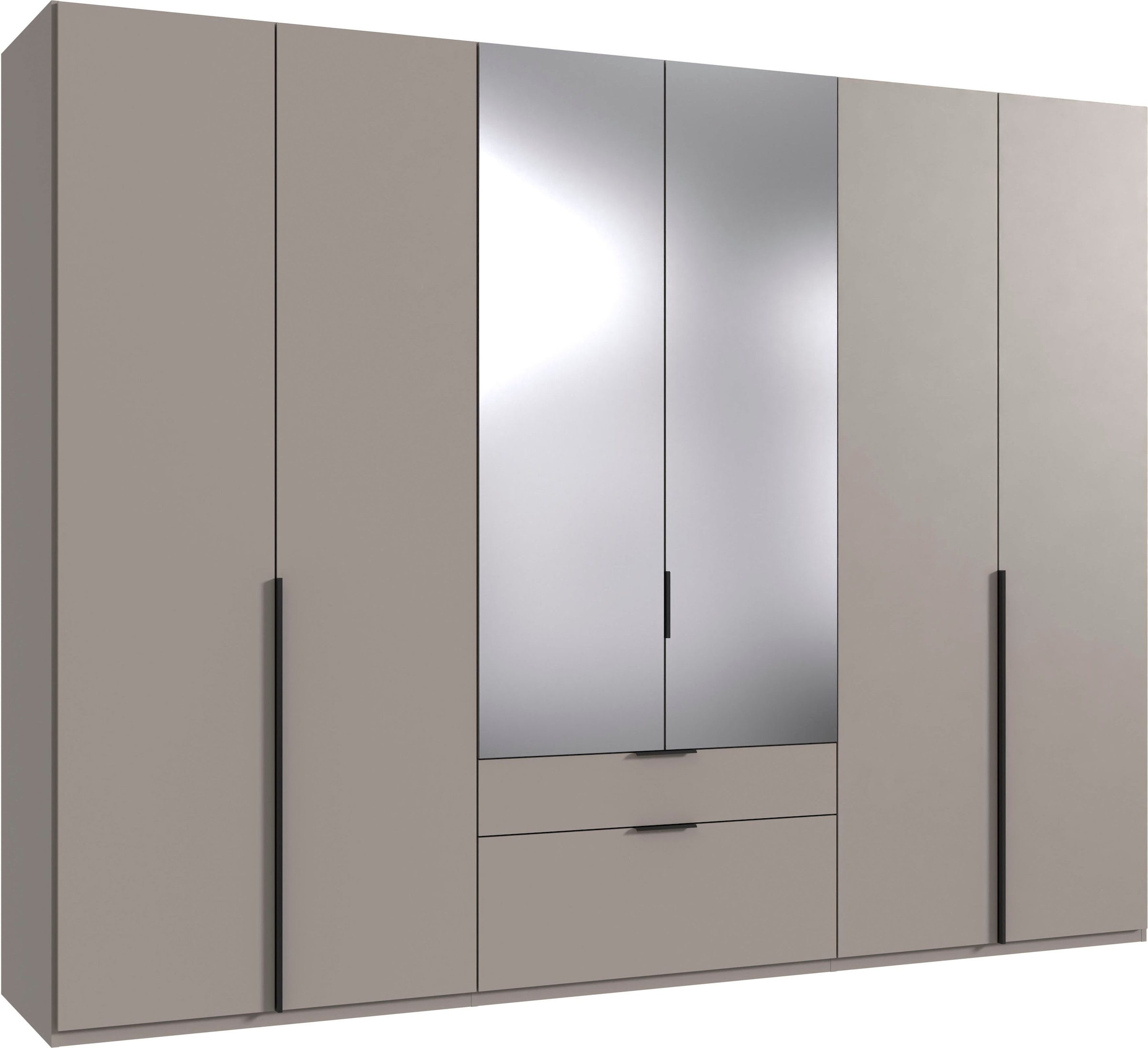 Wimex Drehtürenschrank "Mugano", (mit langen oder kurzen Griffen aus Metall günstig online kaufen