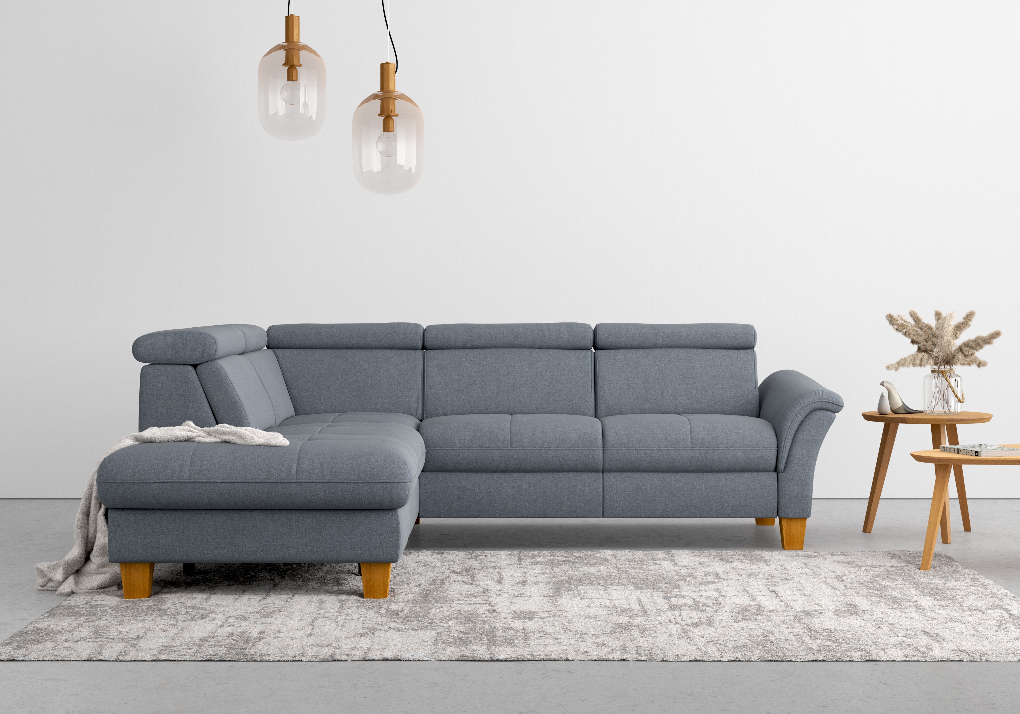 Thumbnail - Home affaire Ecksofa "Lindgren L-Form", wahlweise mit TV-Funktion, Stauraum und Kopfteilverstellung