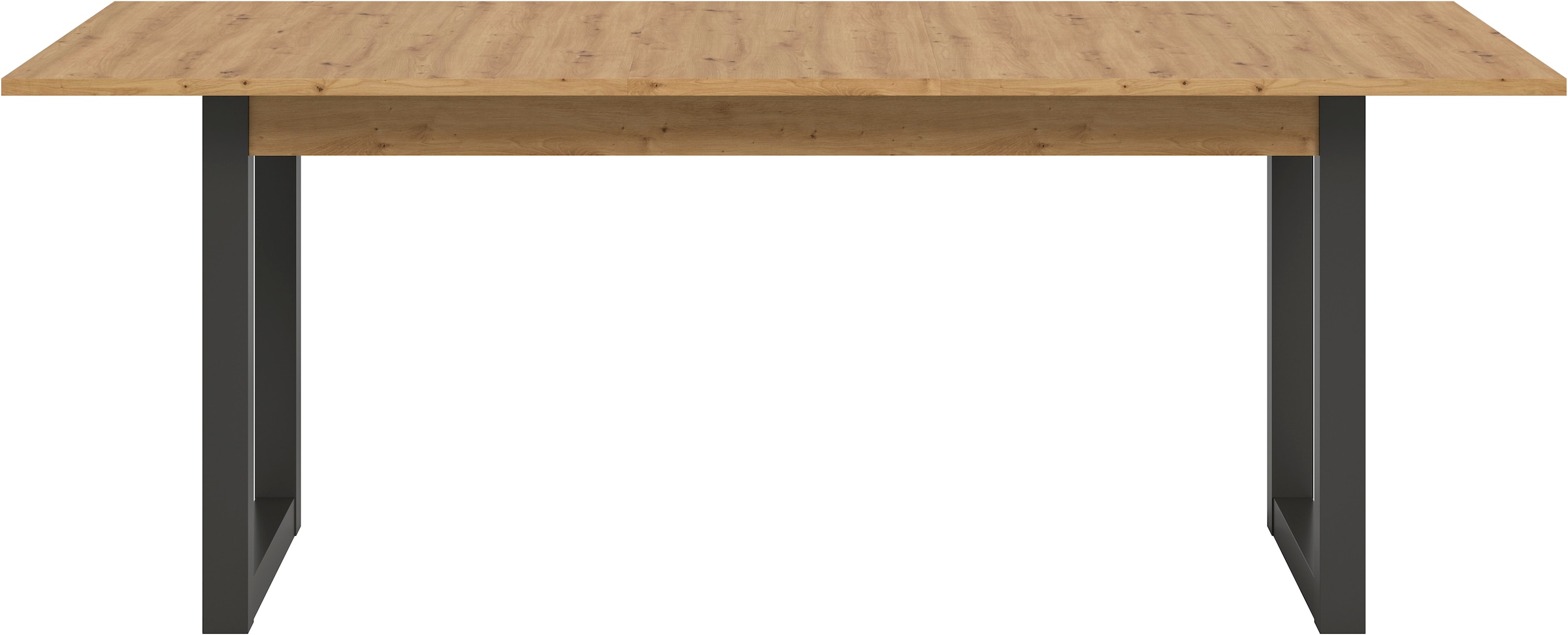 INOSIGN Esstisch »Rail, ausziehbar 150 -190 cm, inklusive 40 cm Einlegeplatte«, Kufengestell, Küchentisch, Esszimmer, Küche