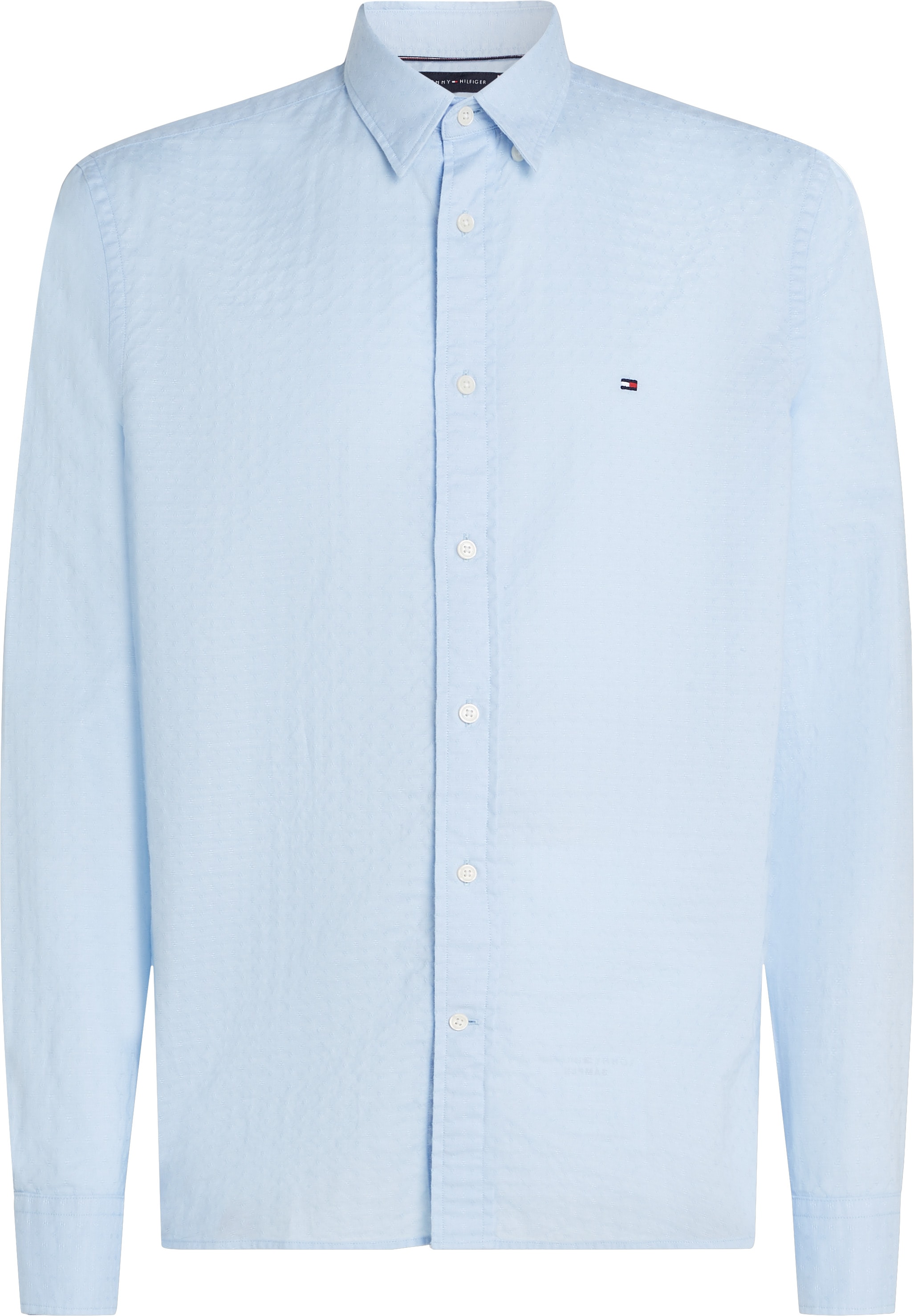 Tommy Hilfiger Langarmhemd "DOBBY STRUCTURE RF SHIRT" günstig online kaufen