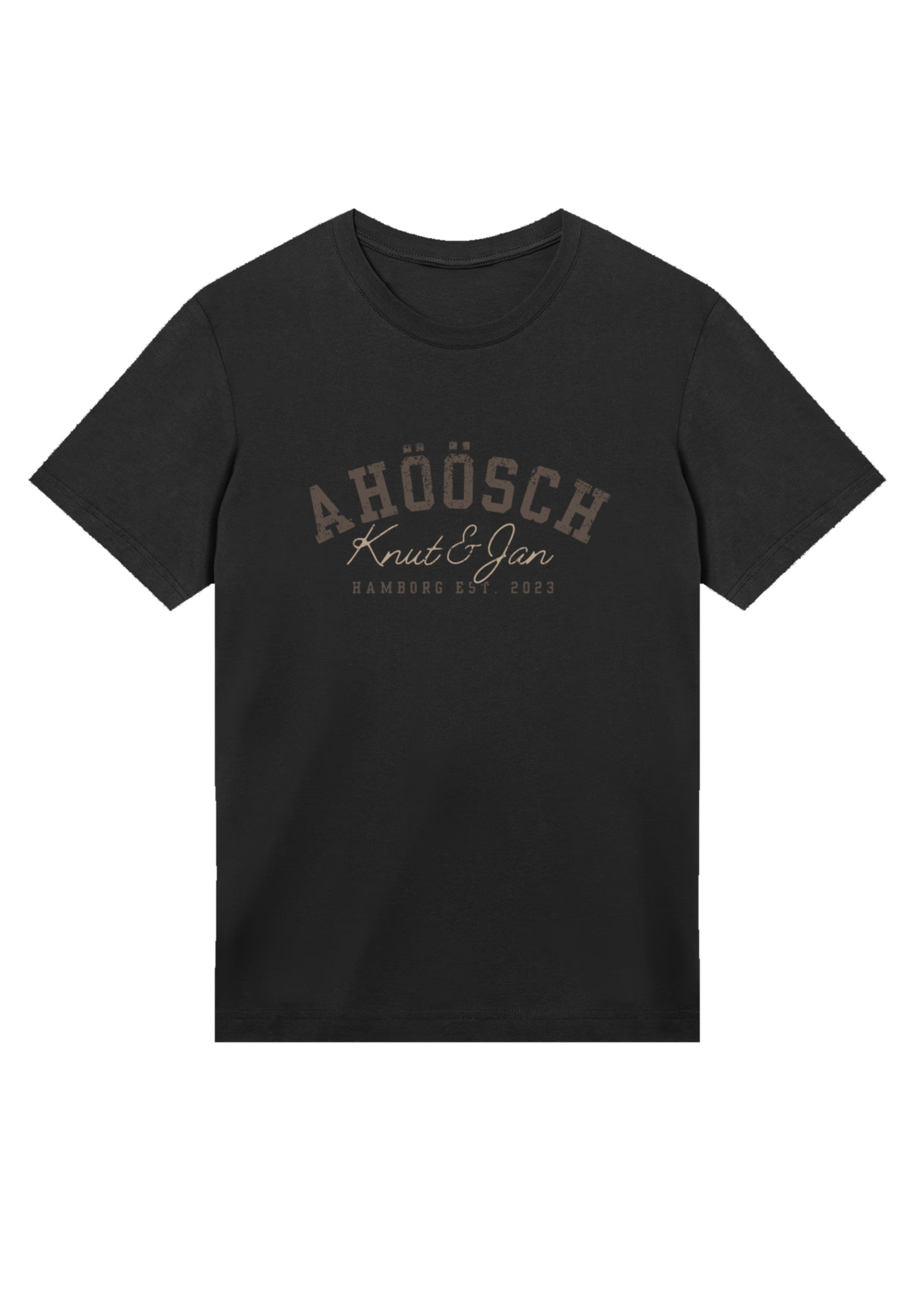 F4NT4STIC T-Shirt »Knut & Jan Hamburg Ahöösch Plattdeutsch« Premium Qualität