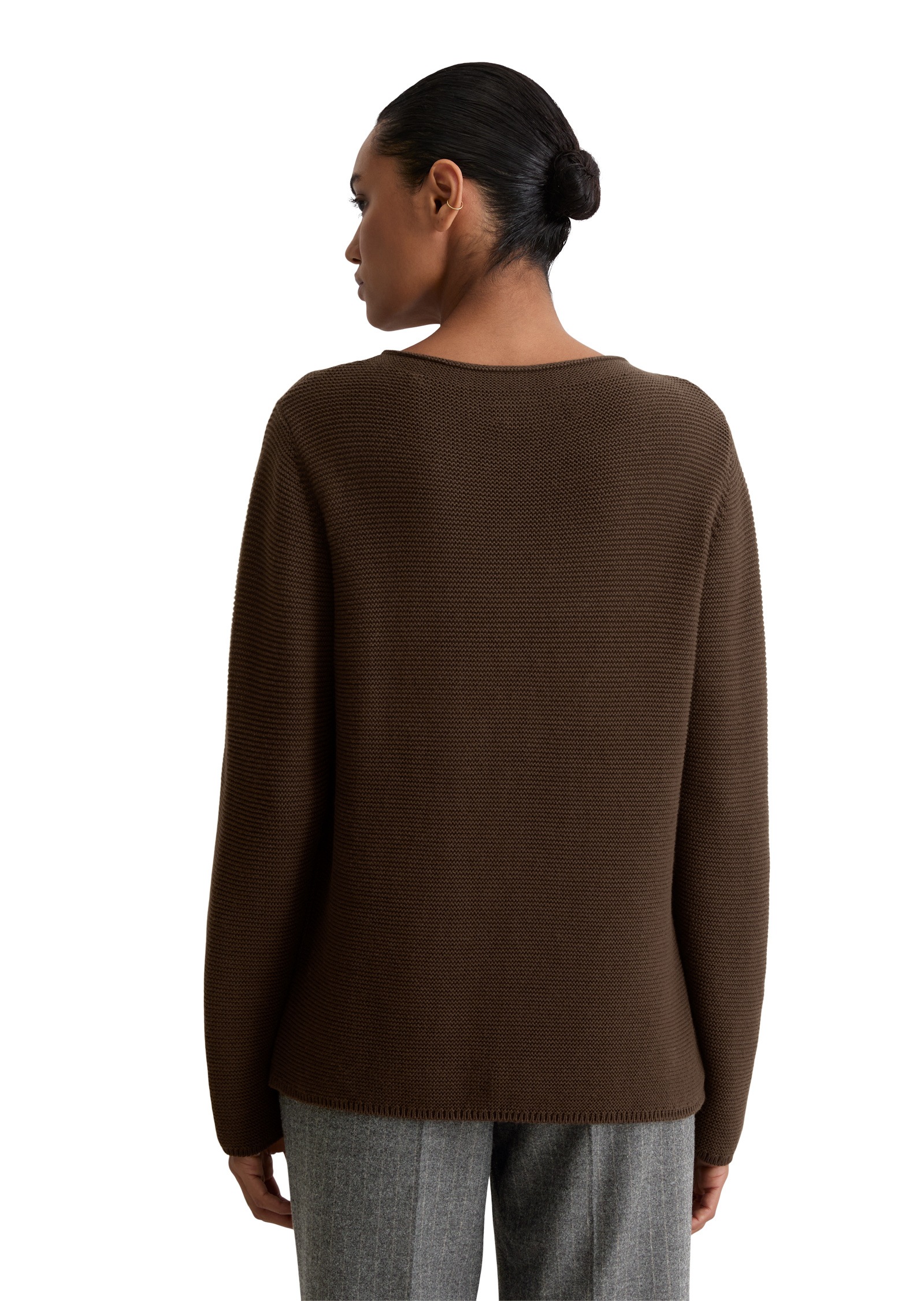 Marc O'Polo Rundhalspullover »aus Organic Cotton«