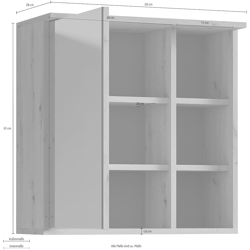 Homexperts Spiegelschrank »Wanda«