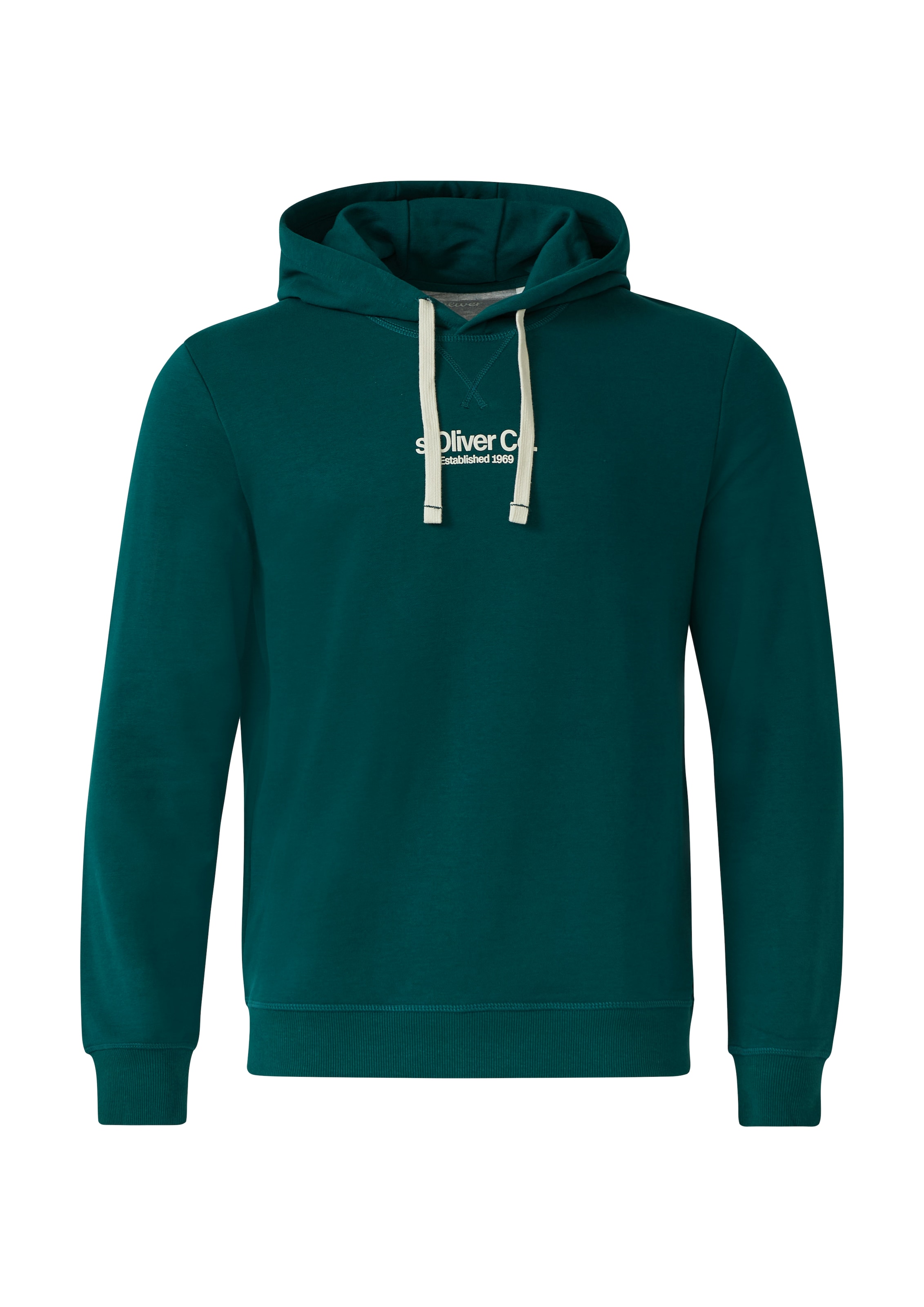 s.Oliver Hoodie, mit Logo Schriftzug