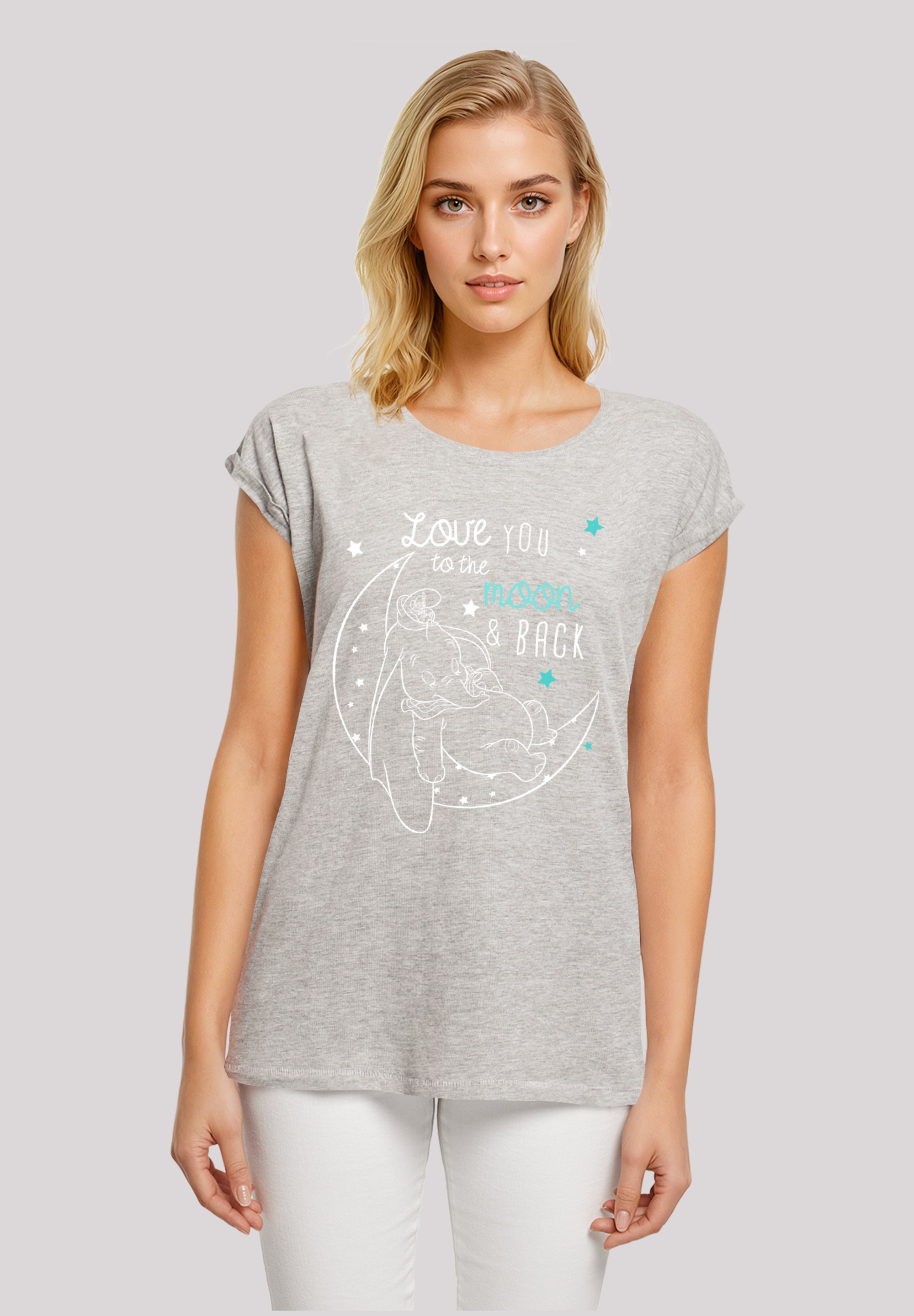 F4NT4STIC T-Shirt "Disney Dumbo Love You To The Moon", Keine Angabe günstig online kaufen