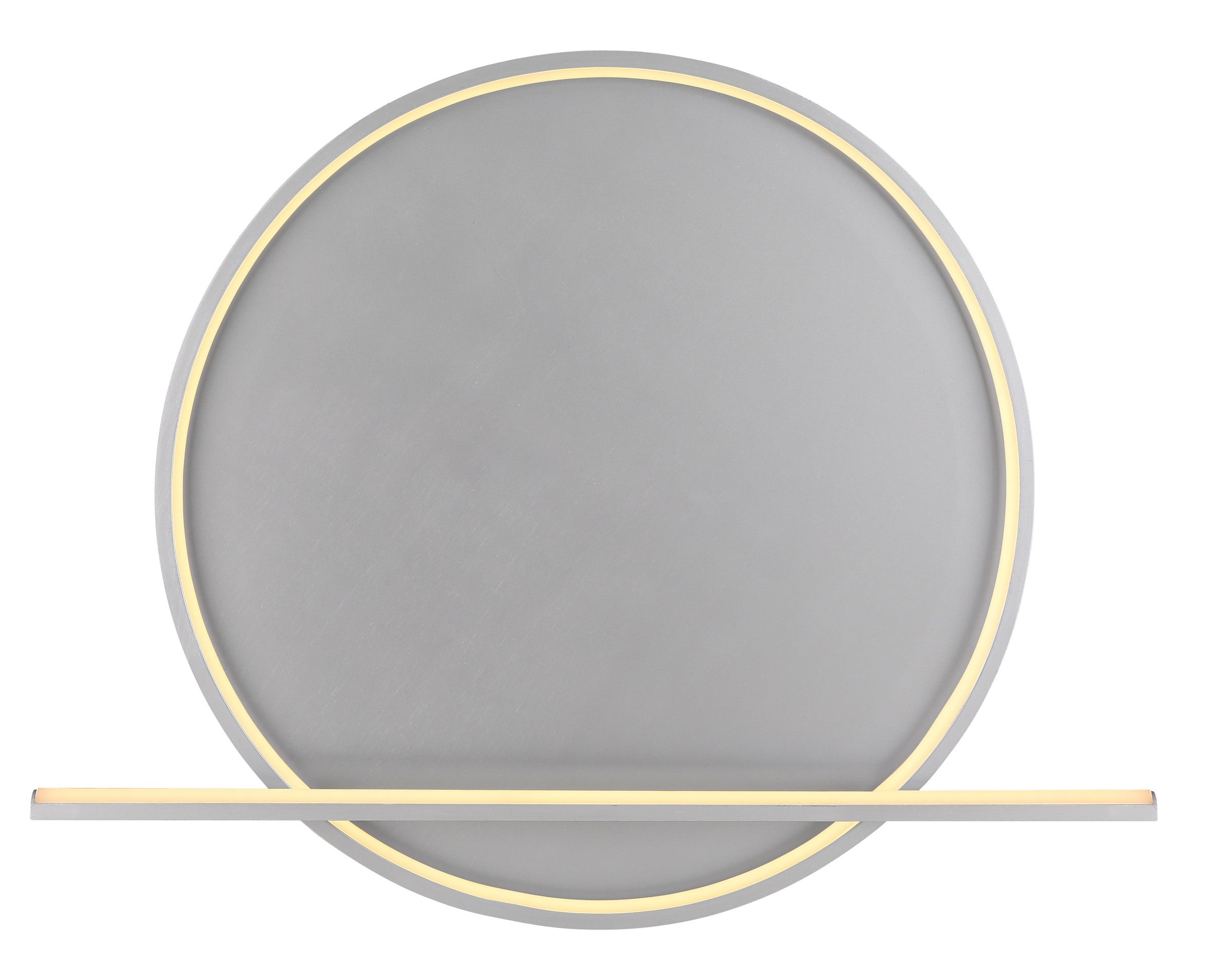 GLOBO LIGHTING LED Deckenleuchte »RONDA«, Leuchtmittel LED-Modul | LED fest integriert, Deckenlampe/LxBxH: 635x480x82mm/Wohnzimmer/Schlafzimmer