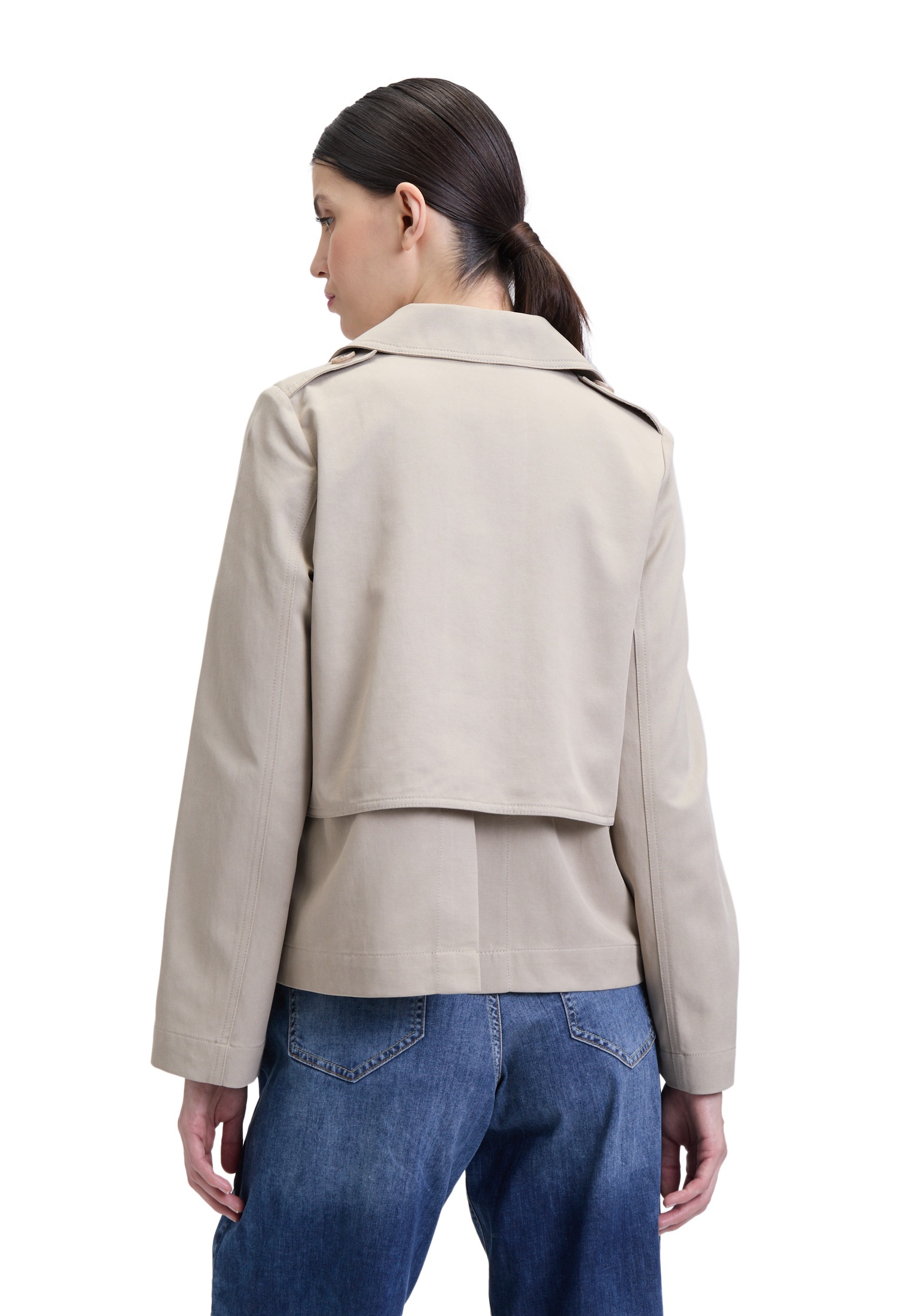 Cartoon Kurzblazer »Cartoon Kurztrench mit Taschen«, Form