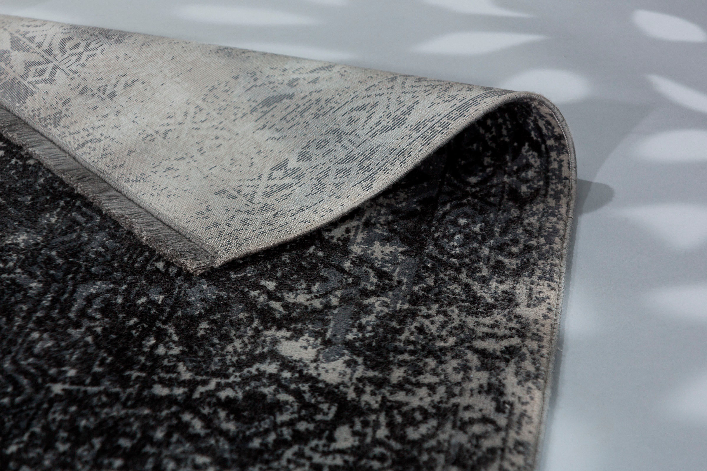 SCHÖNER WOHNEN-Kollektion Teppich »Velvet«, rechteckig, 7 mm Höhe, Viskose, Wohnzimmer