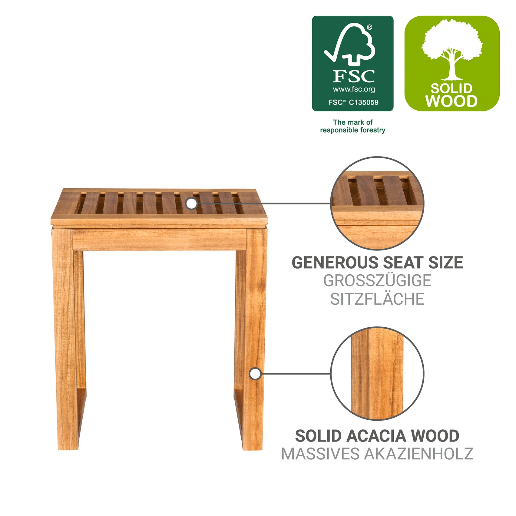 WENKO Badhocker »Fondi«