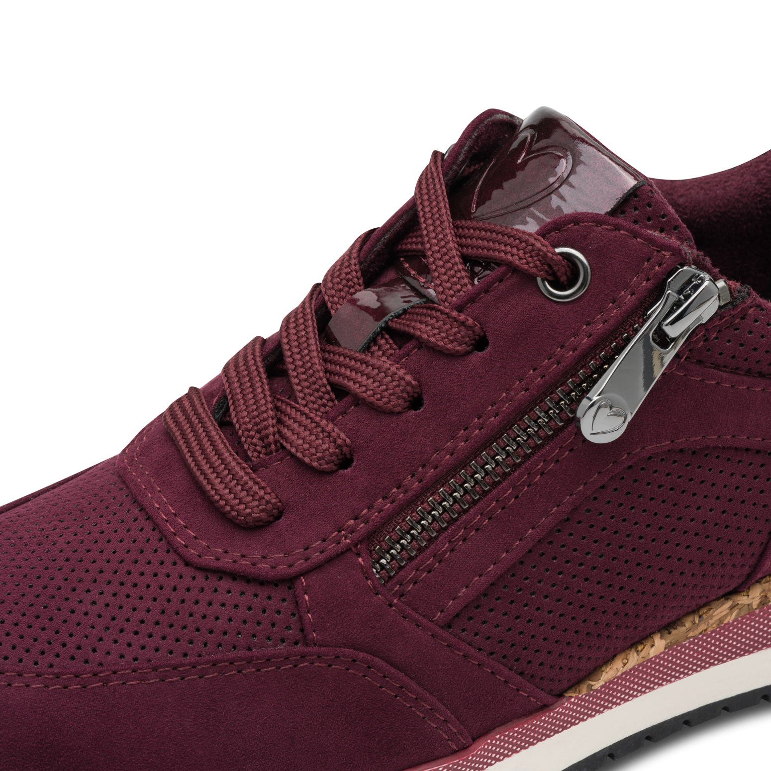 MARCO TOZZI Keilsneaker, Freizeitschuh, Halbschuh, Schnürschuh mit Außenrei günstig online kaufen