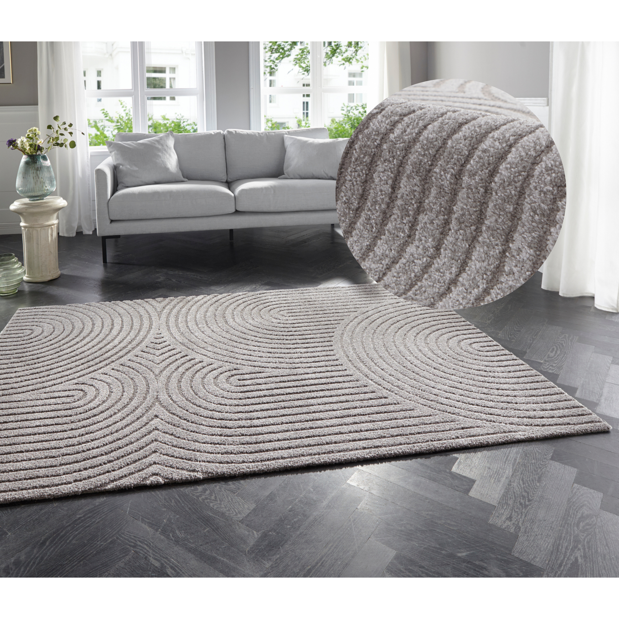 ELLE DECORATION Designteppich "Panglao" rechteckig 14 mm Höhe Boho Design, günstig online kaufen