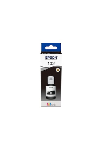 Epson Tintenpatrone » 102 EcoTank Pigment Bl...