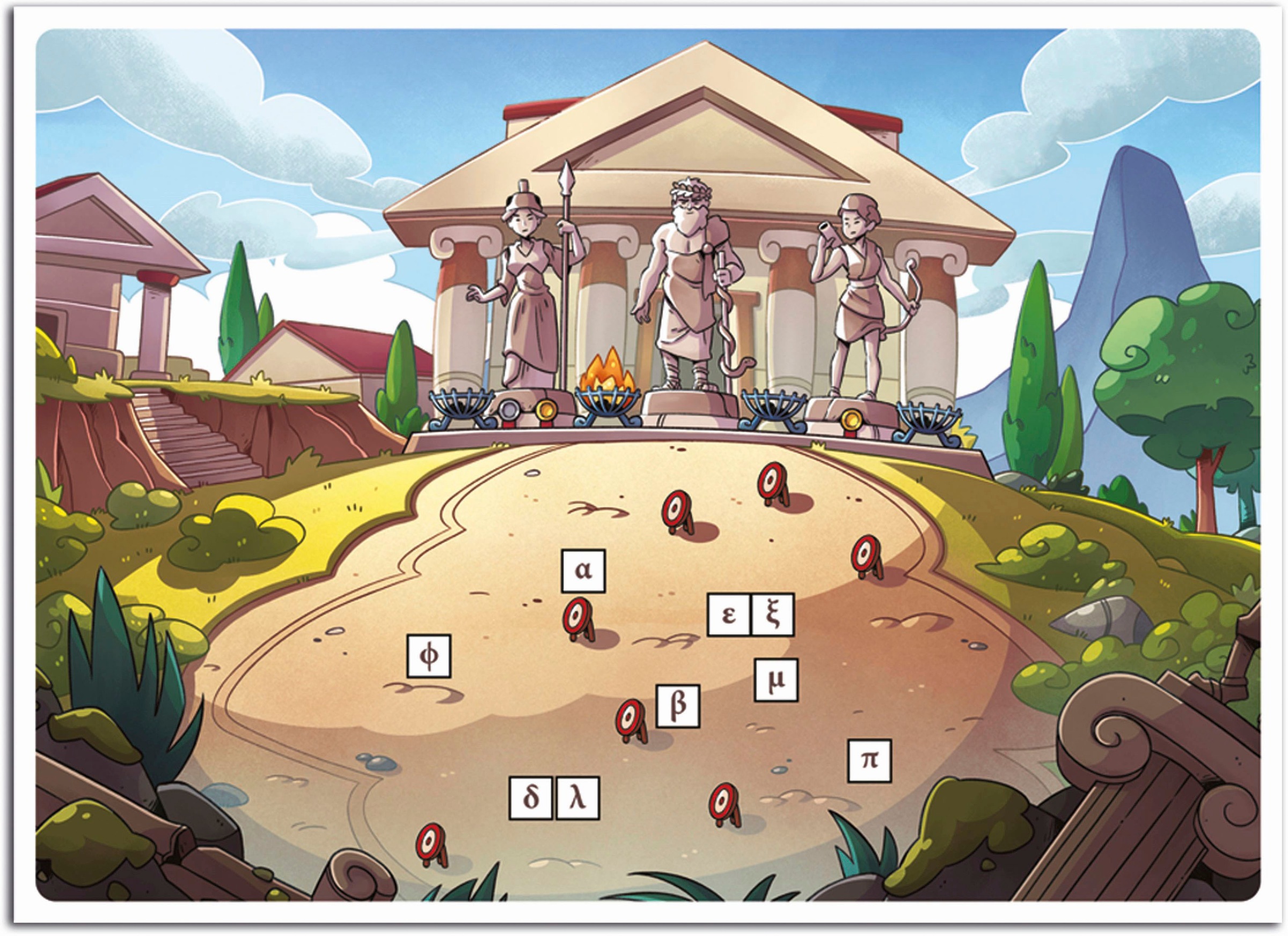 Clementoni® Spiel »Galileo, Escape Game Die Prüfungen im Parthenon«, Made in Europe