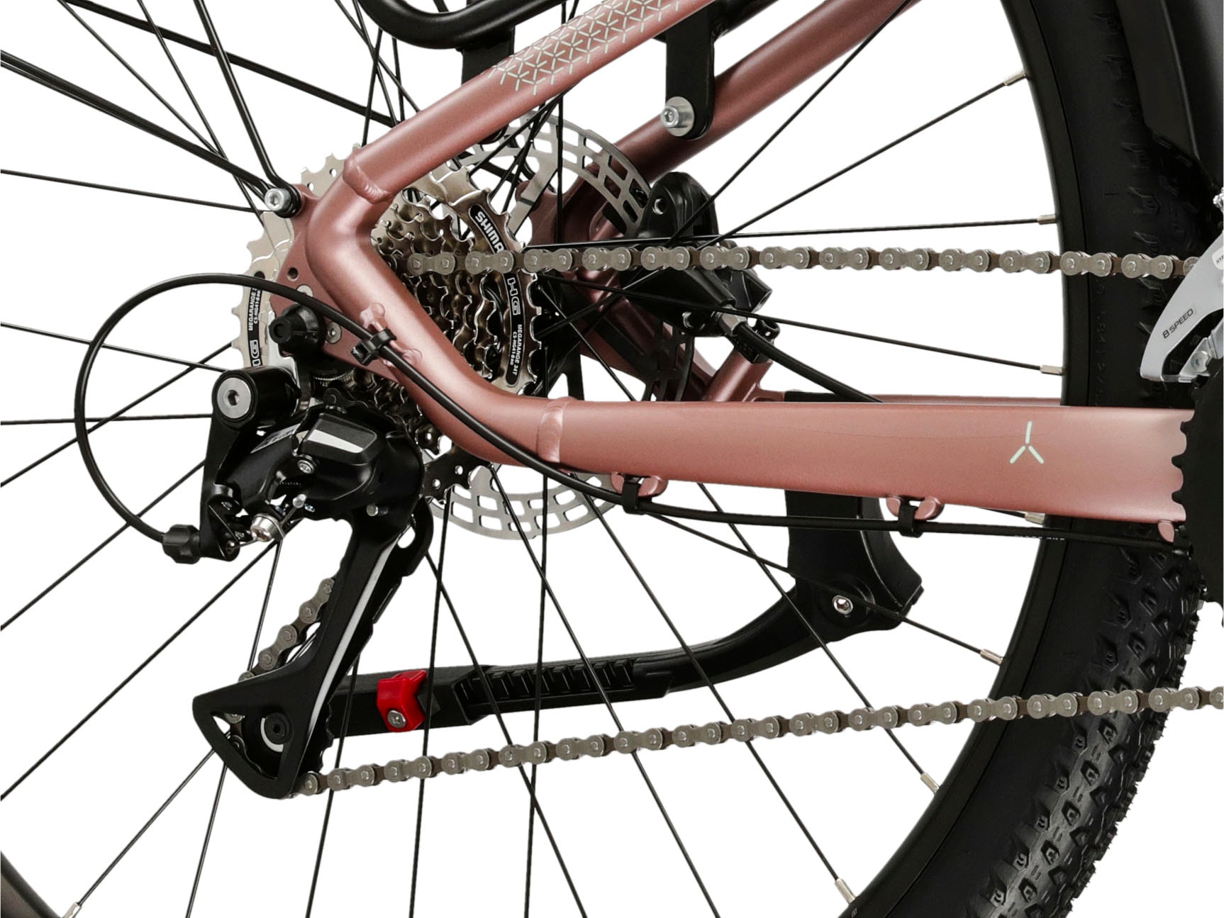 Kross Mountainbike »Damen Hardtail Lea 4.0 EQ«, 16 Gang, Shimano, ACERA M3020 Schaltwerk, Kettenschaltung