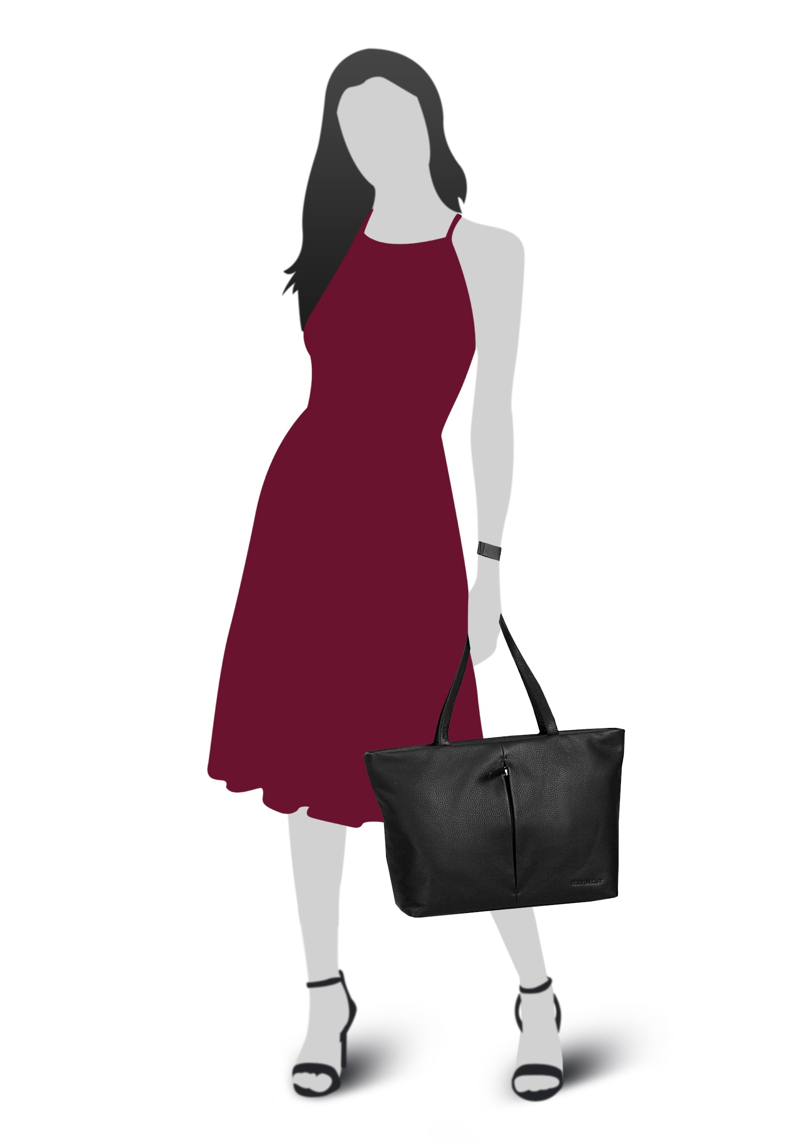 Betty Barclay Umhängetasche echt Leder günstig online kaufen