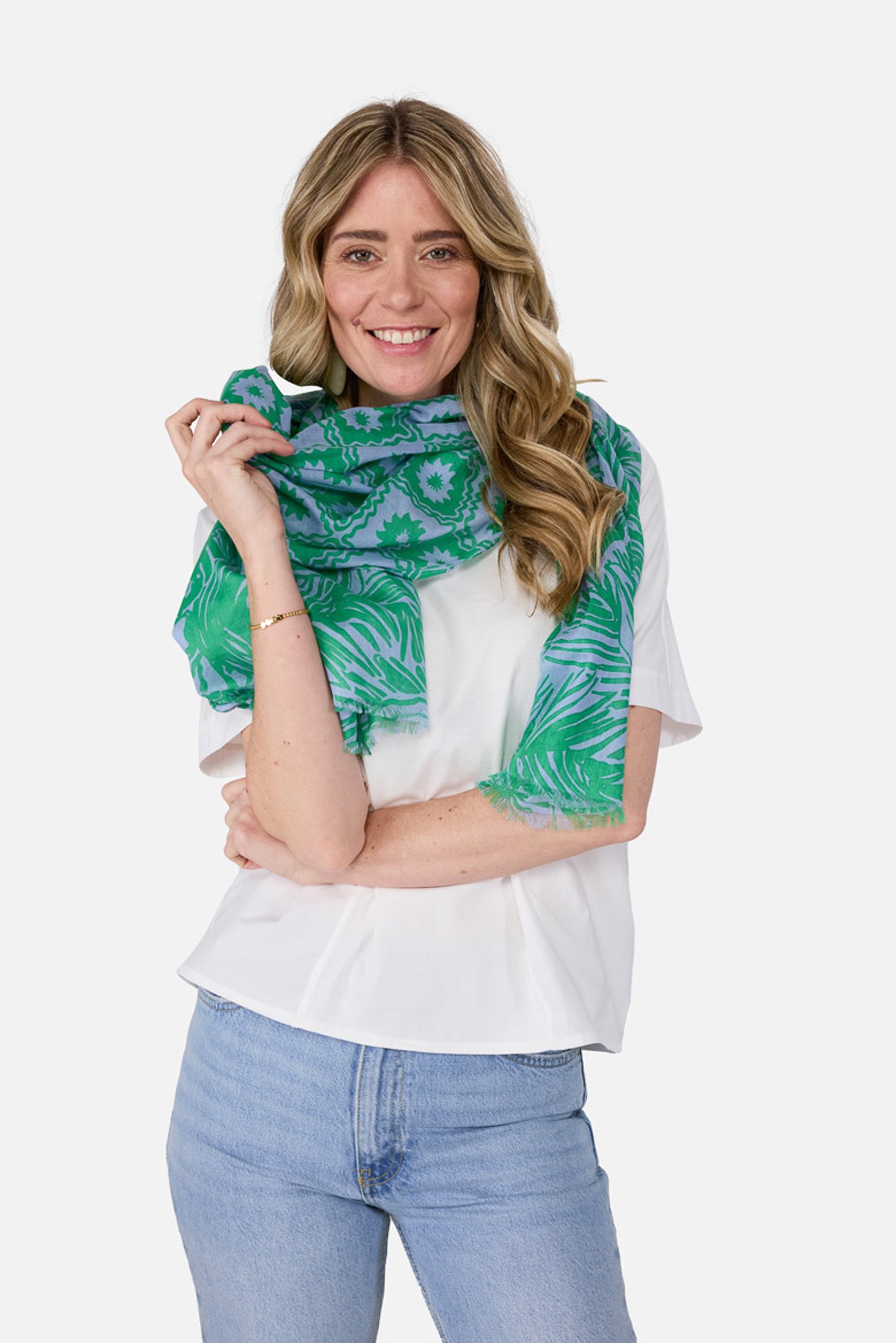 Lieblingsstück Schal "MadeleineL" aus 100% Baumwolle günstig online kaufen