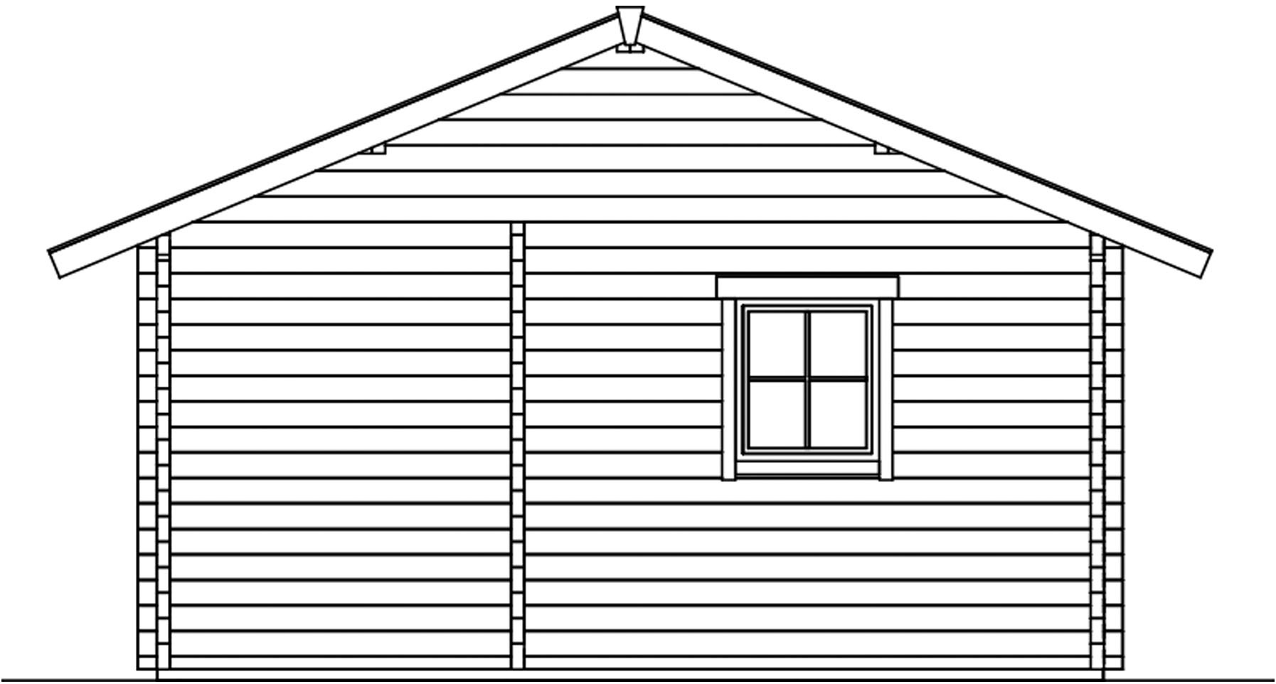 Skanholz Gartenhaus »Ontario«