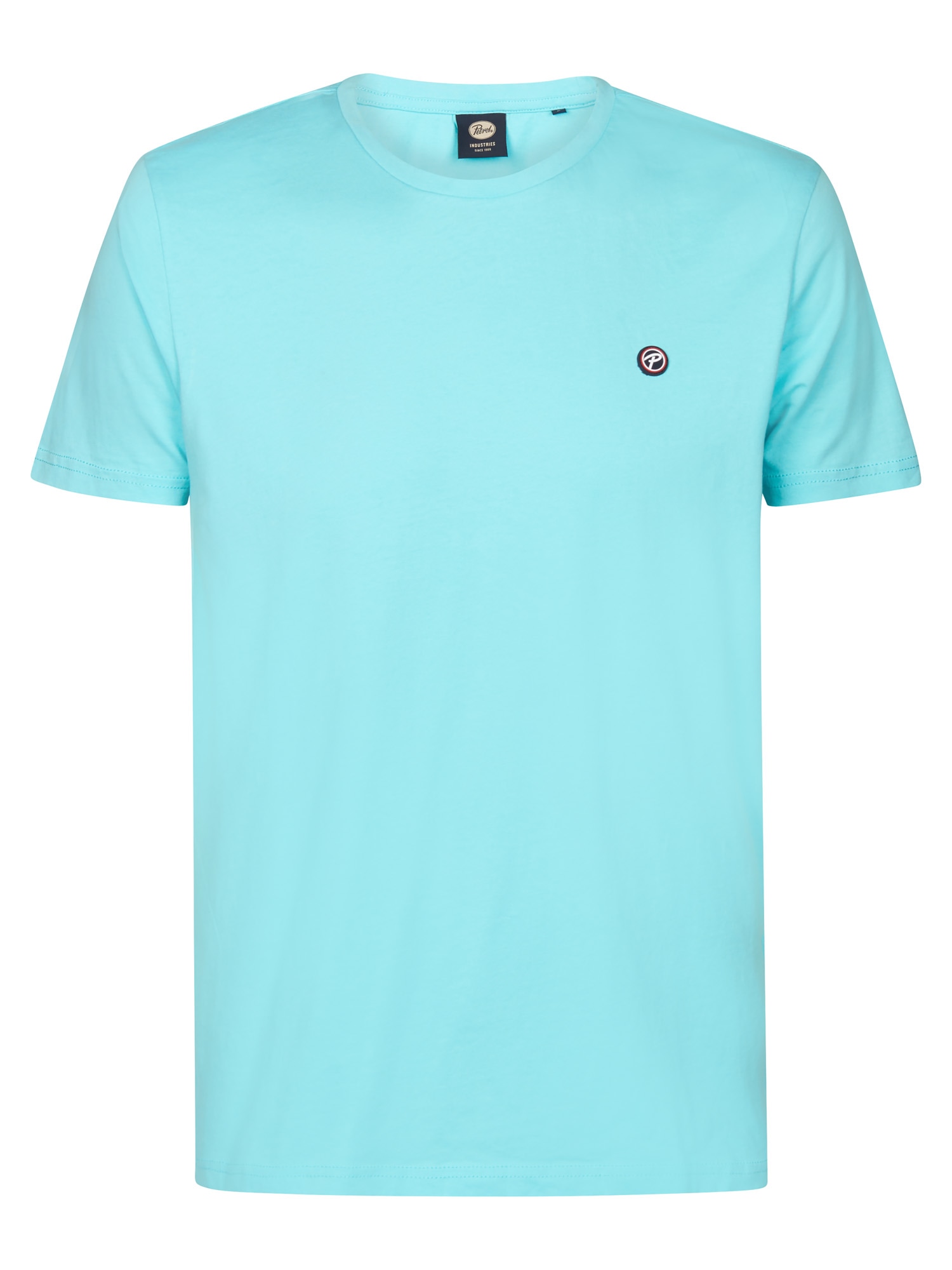 Petrol Industries Rundhalsshirt, mit Logo Stickerei