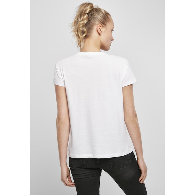 Black Friday MisterTee Kurzarmshirt »Damen Ladies One Line Hand Box Tee«, (1  tlg.) | BAUR