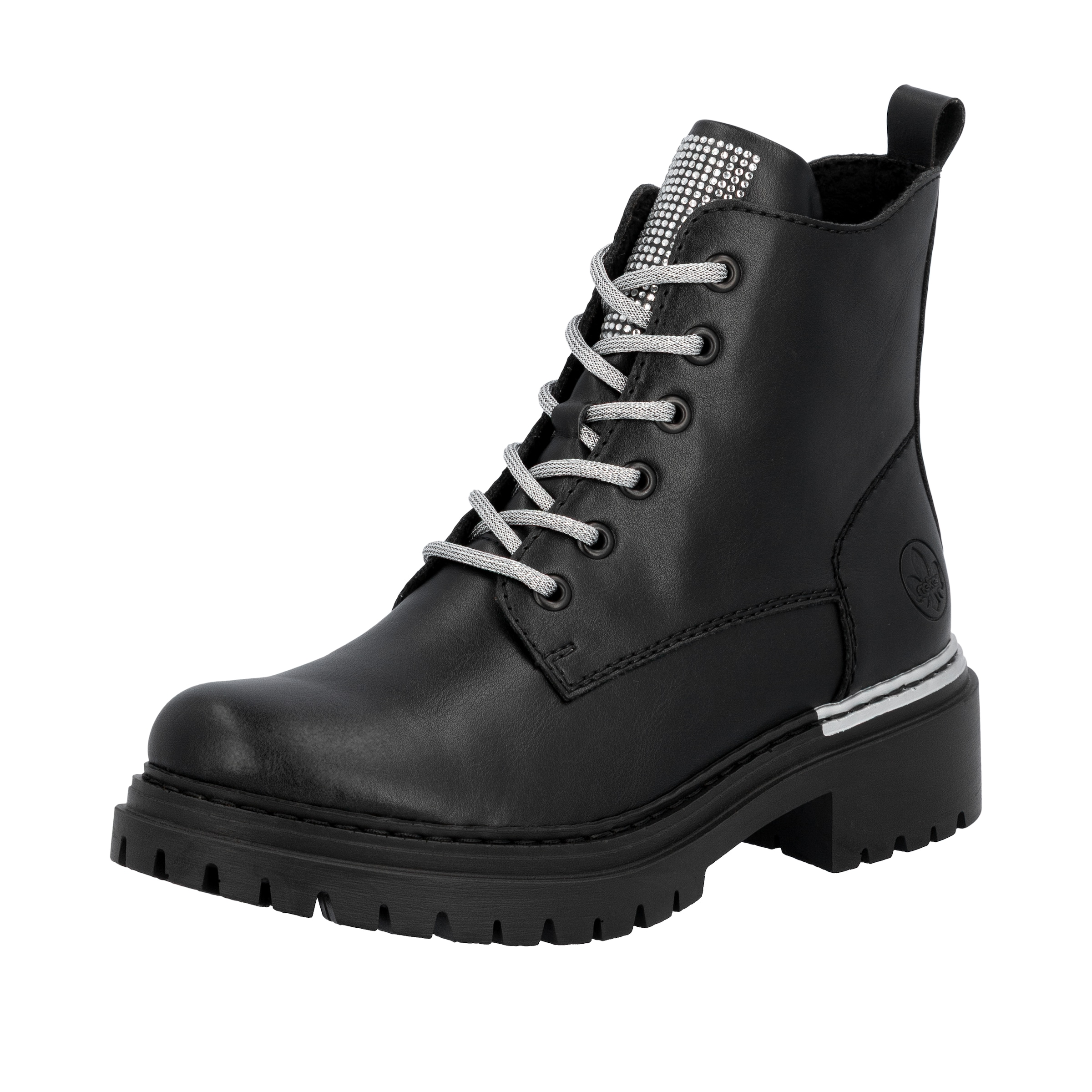 Rieker Schnürboots, Schnürstiefelette, Profilsohle, mit praktischem Innenre günstig online kaufen