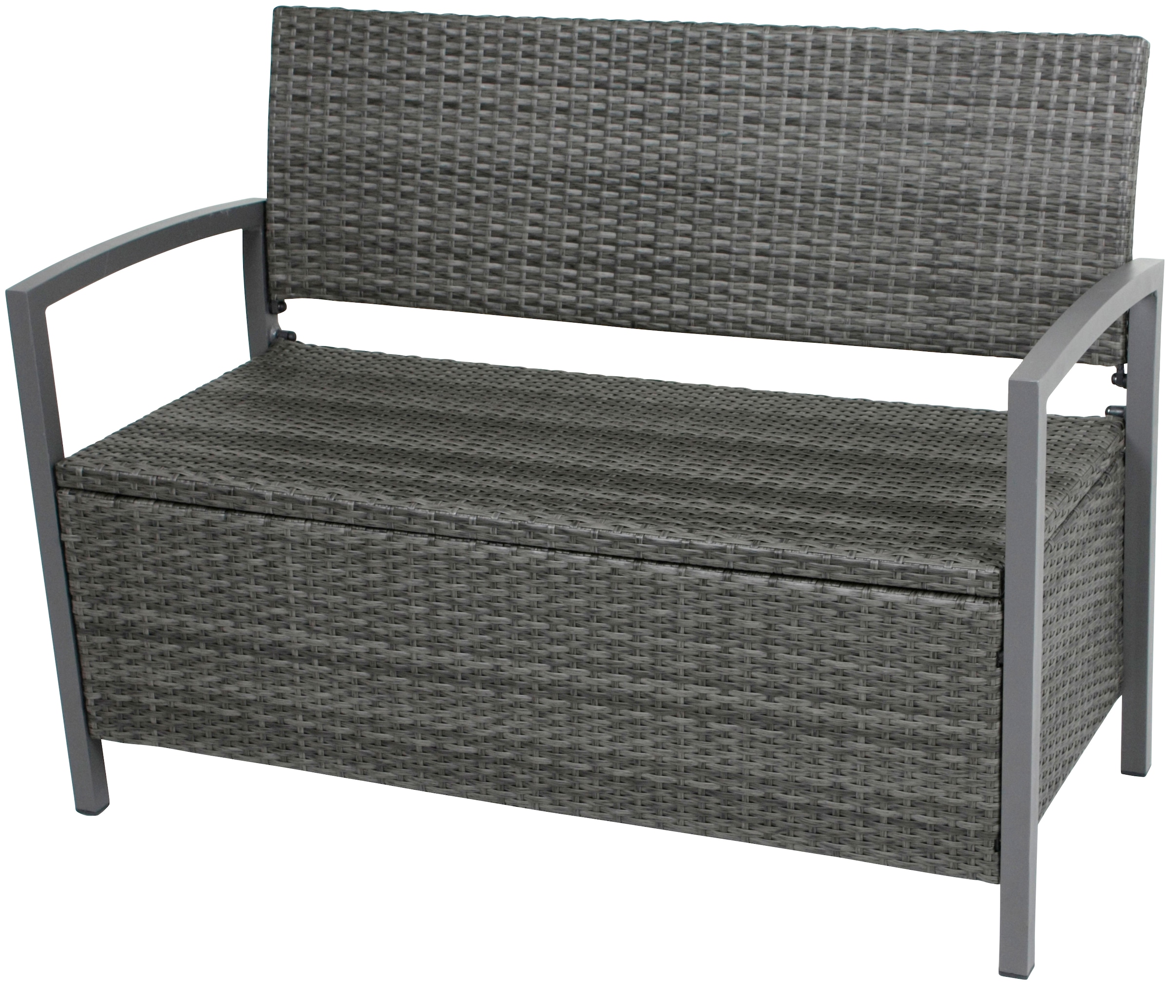 Garden Pleasure Gartenbank "Ferrara", mit Staufach, BxTxH: 117x58x86 cm, verschiedene Farben