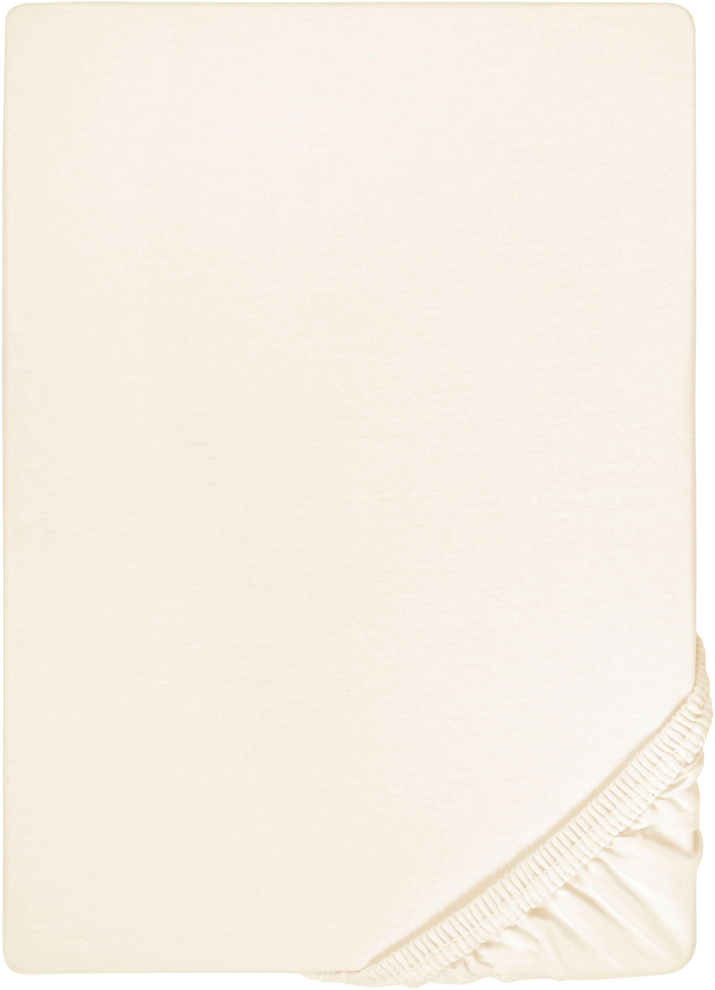 Biberna Spannbettlaken »Marc in Gr. 90x200, 140x200 oder 180x200 cm«, aus Baumwolle, für Matratzen bis 22 cm Höhe, Bettlaken, Spannbetttuch