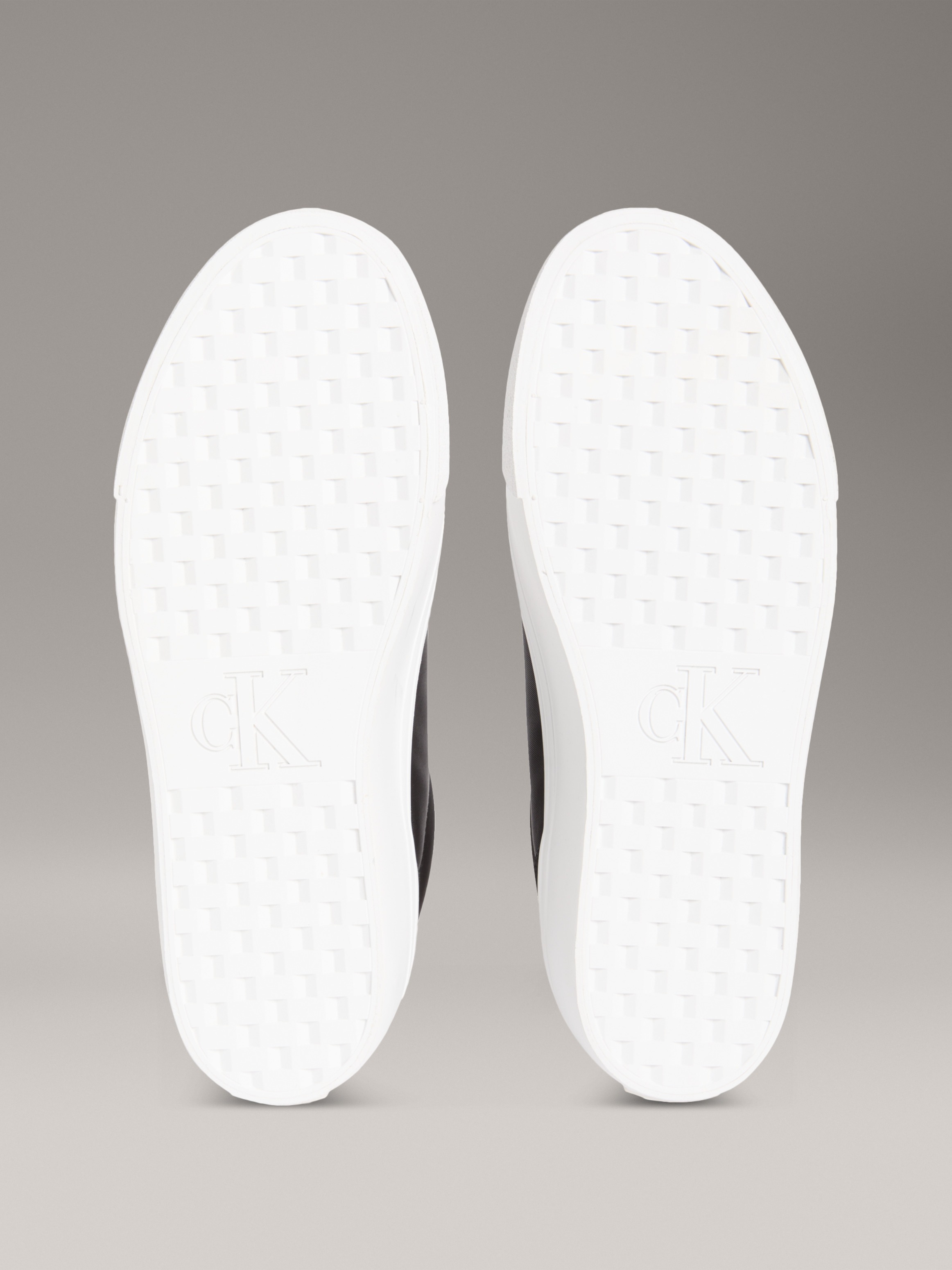 Calvin Klein Jeans Plateausneaker »VULC FLATFORM MG NYLON MIX«, Schnürschuh, Halbschuh, Freizeitsneaker mit softem Schaftrand