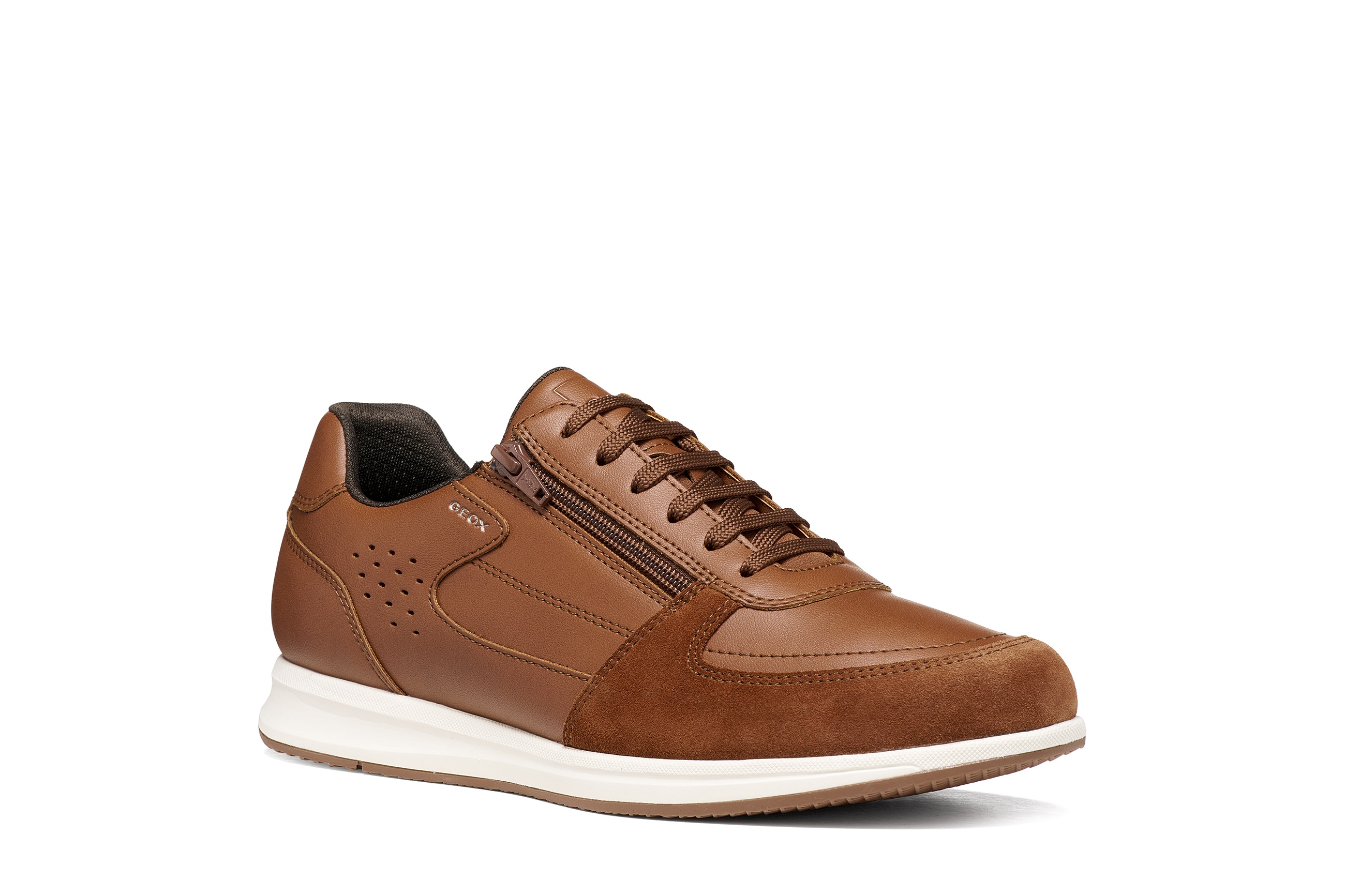 Geox Sneaker "U AVERY" Freizeitschuh, Schnürschuh mit weichem Schaftrand