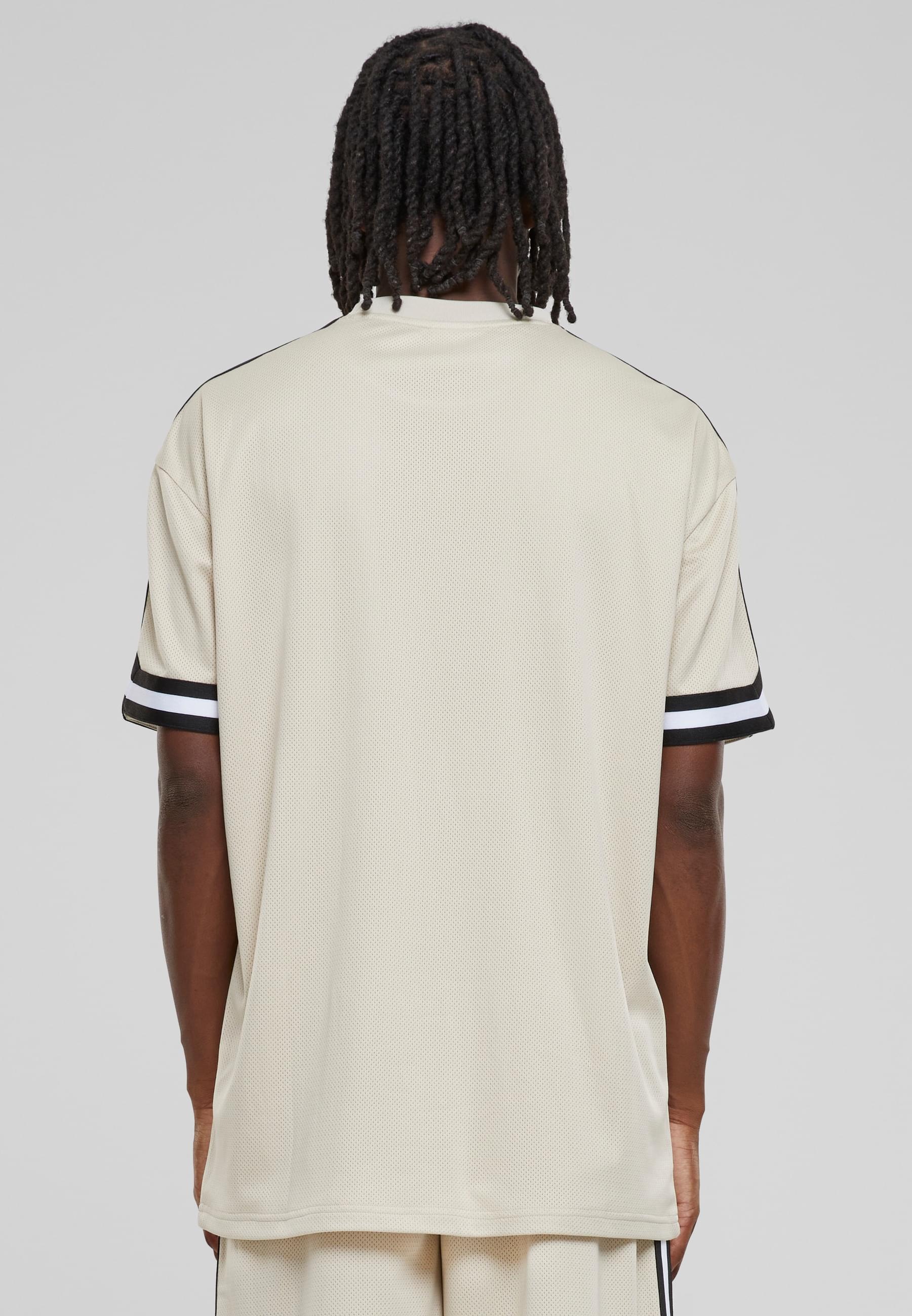 URBAN CLASSICS T-Shirt »Urban Classics Herren Oversized Stripes Mesh Tee«, (1 tlg.)