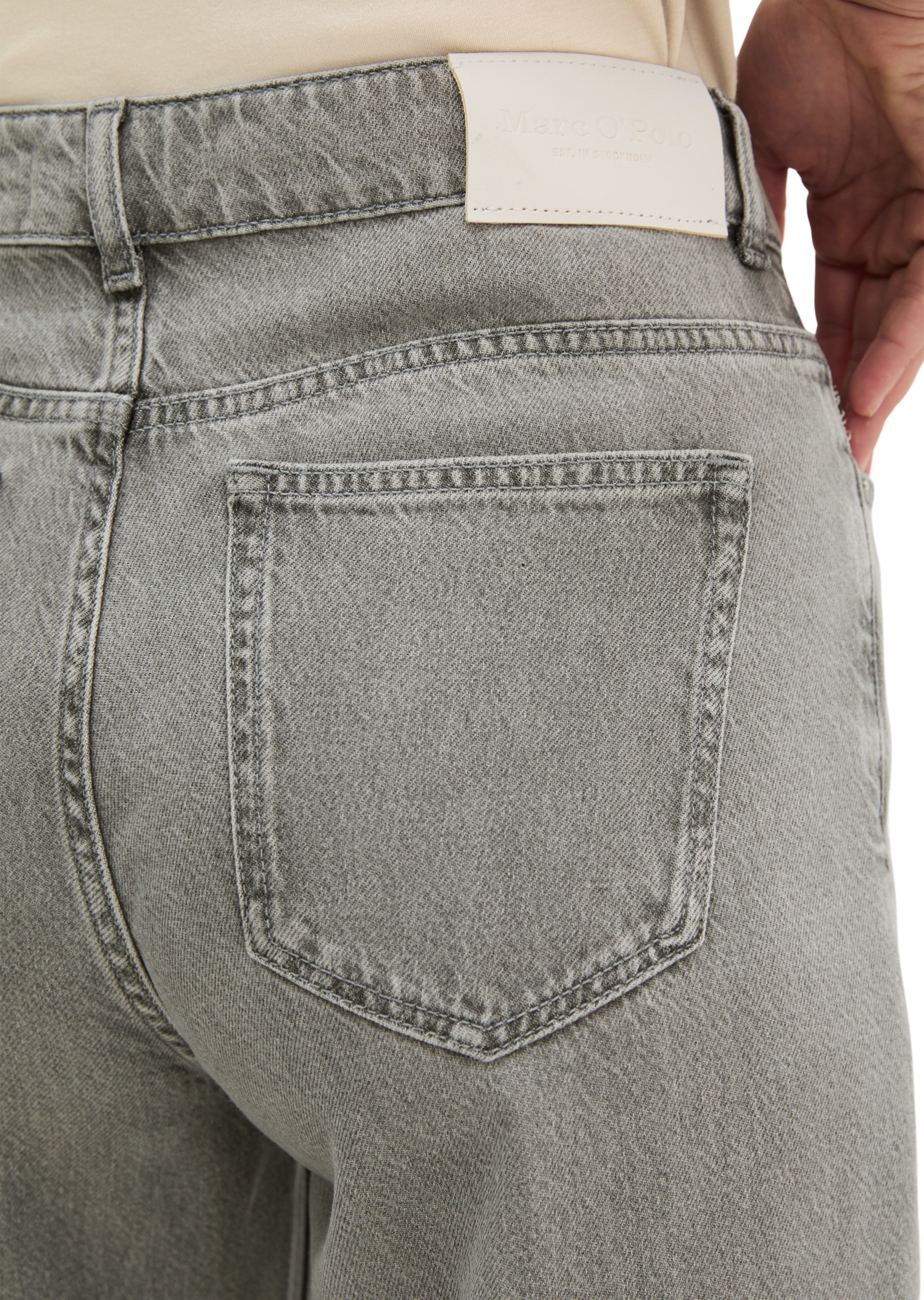 Marc O'Polo Schlagjeans »aus weichem Lyocell-Baumwolle-Mix«