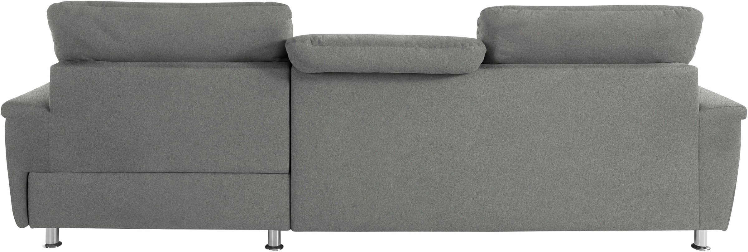 DOMO collection Ecksofa »Franzi L-Form«, wahlweise mit Kopfteilverstellung (dann Tiefe: 170 cm)